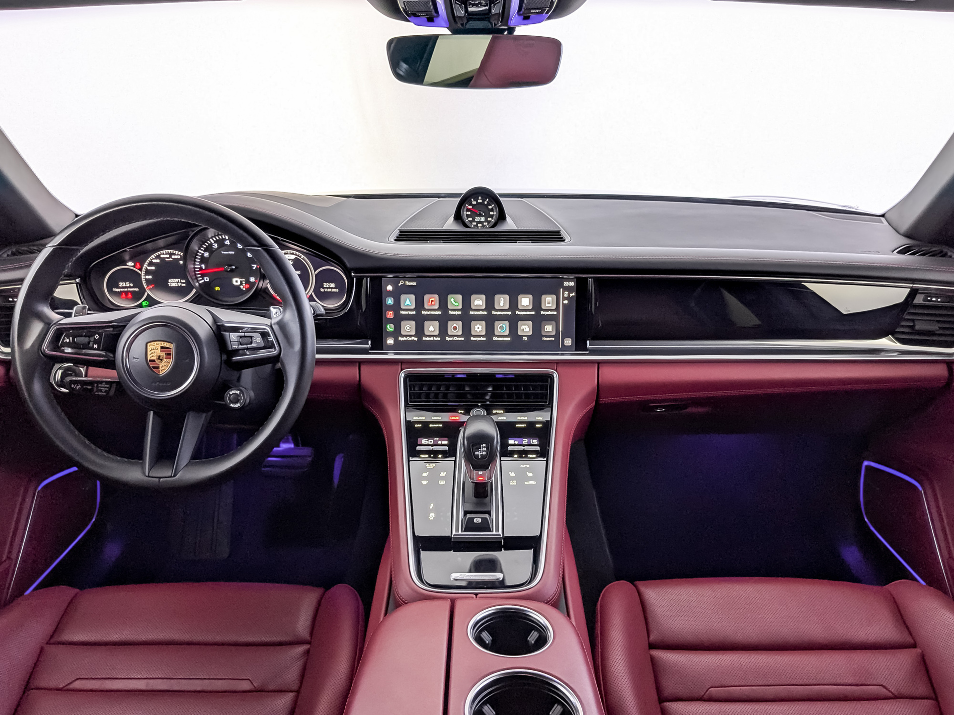PORSCHE Panamera 2.90 (330 л.с), автомат, 2022, пробег 63 400 км
