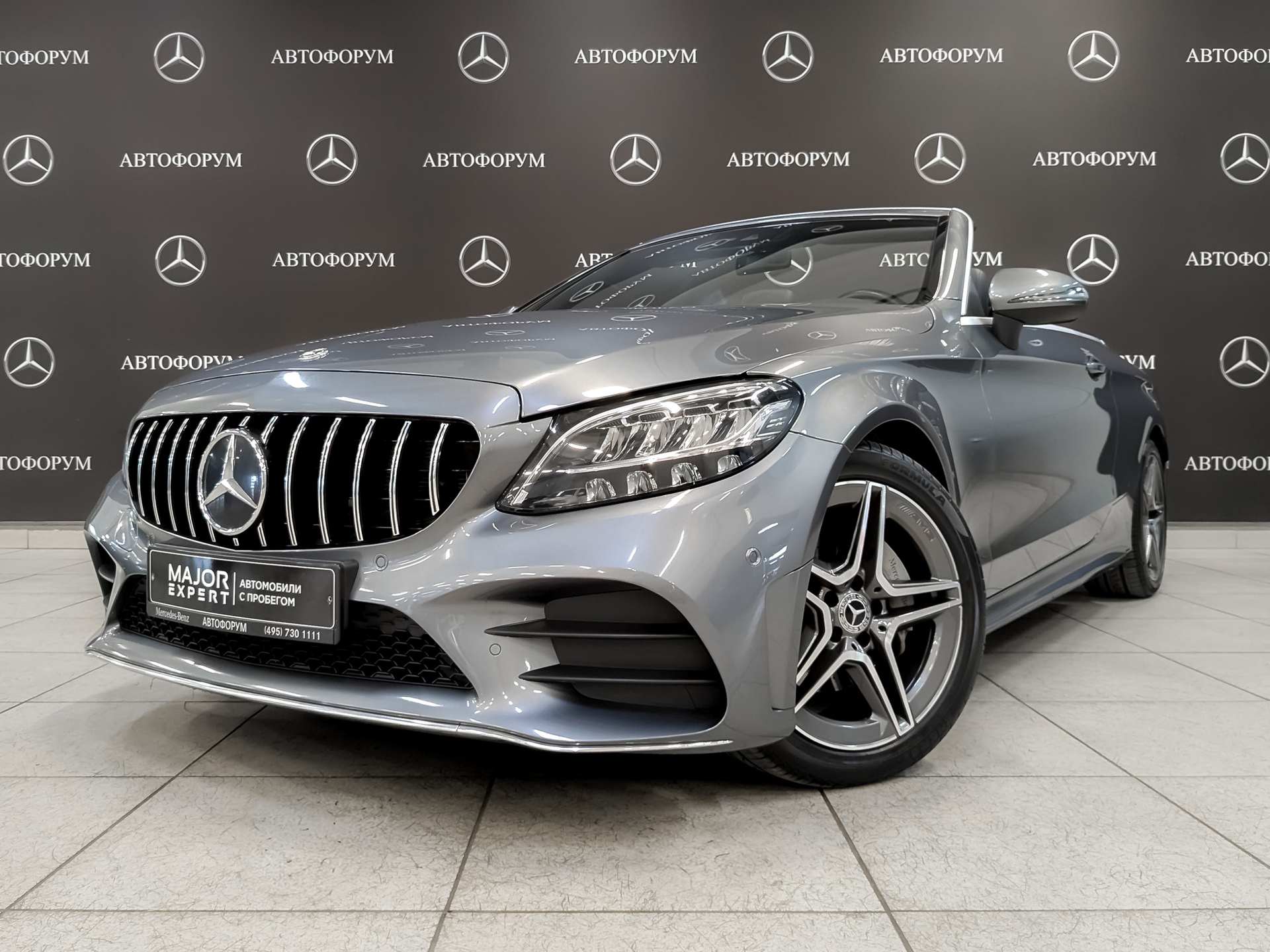 MERCEDES-BENZ C-Класс Кабриолет 1.50 (156 л.с), автомат, 2020, пробег 55 380 км