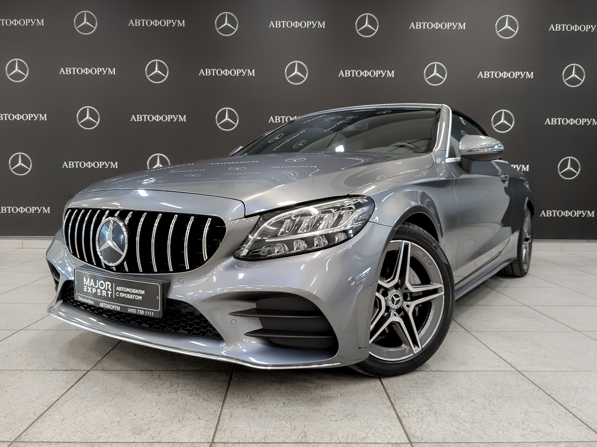 MERCEDES-BENZ C-Класс Кабриолет 1.50 (156 л.с), автомат, 2020, пробег 55 380 км