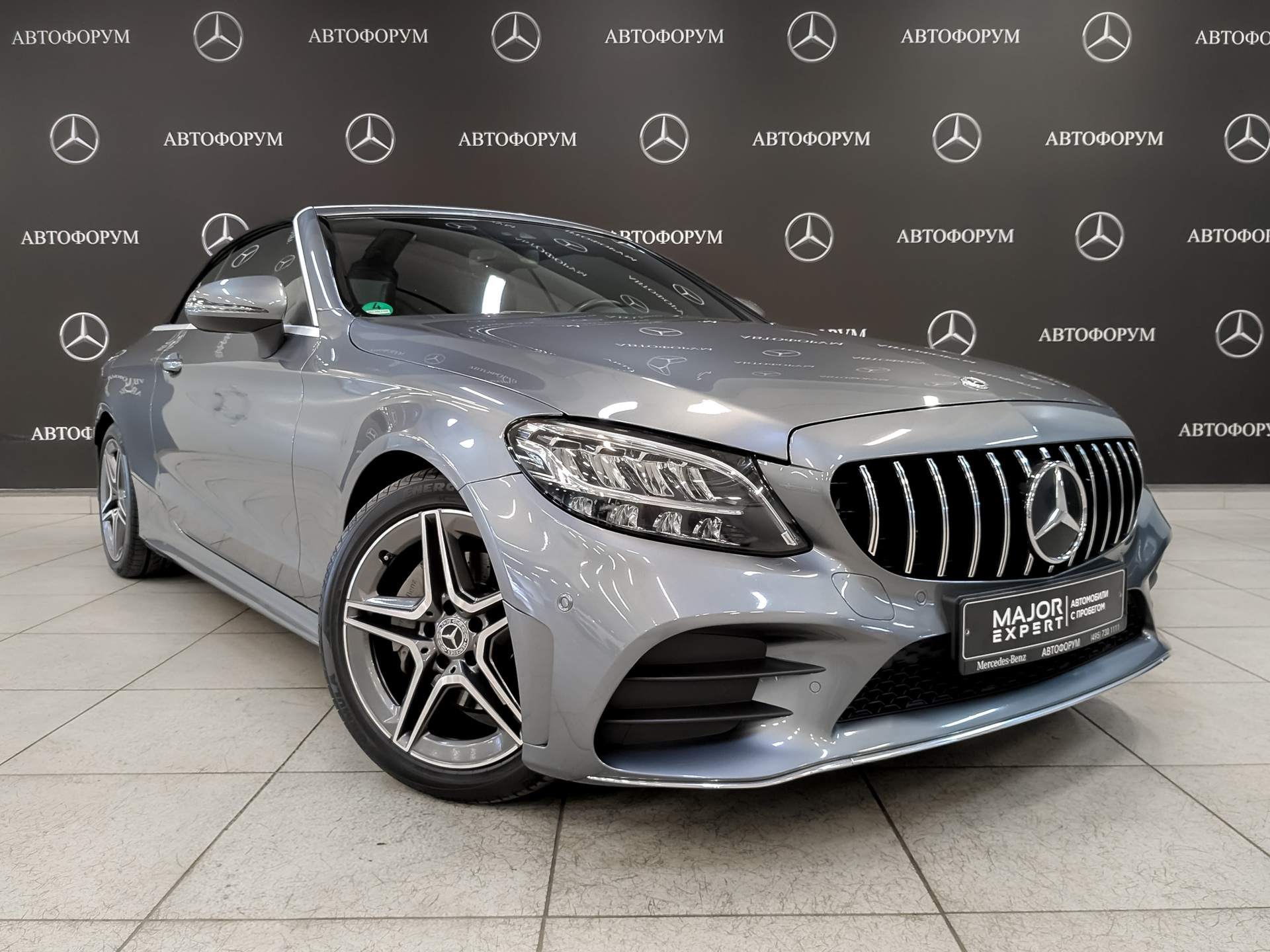MERCEDES-BENZ C-Класс Кабриолет 1.50 (156 л.с), автомат, 2020, пробег 55 380 км