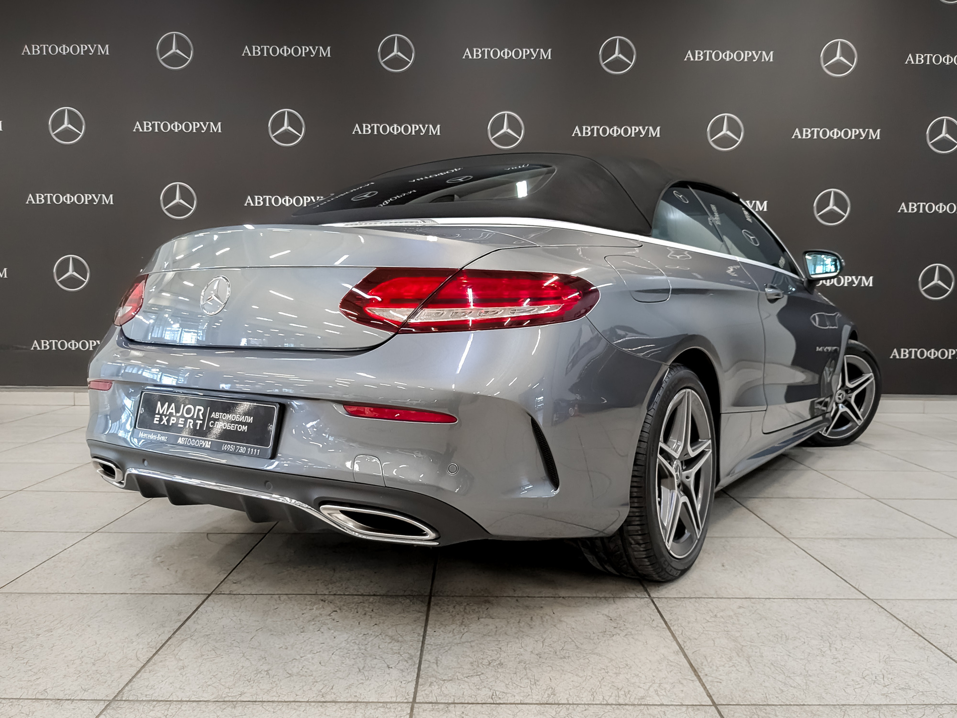 MERCEDES-BENZ C-Класс Кабриолет 1.50 (156 л.с), автомат, 2020, пробег 55 380 км