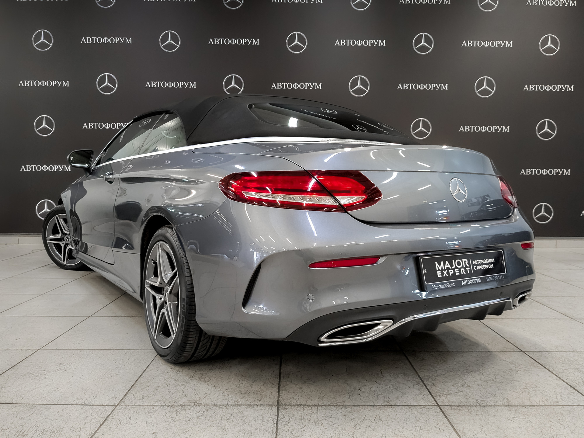 MERCEDES-BENZ C-Класс Кабриолет 1.50 (156 л.с), автомат, 2020, пробег 55 380 км