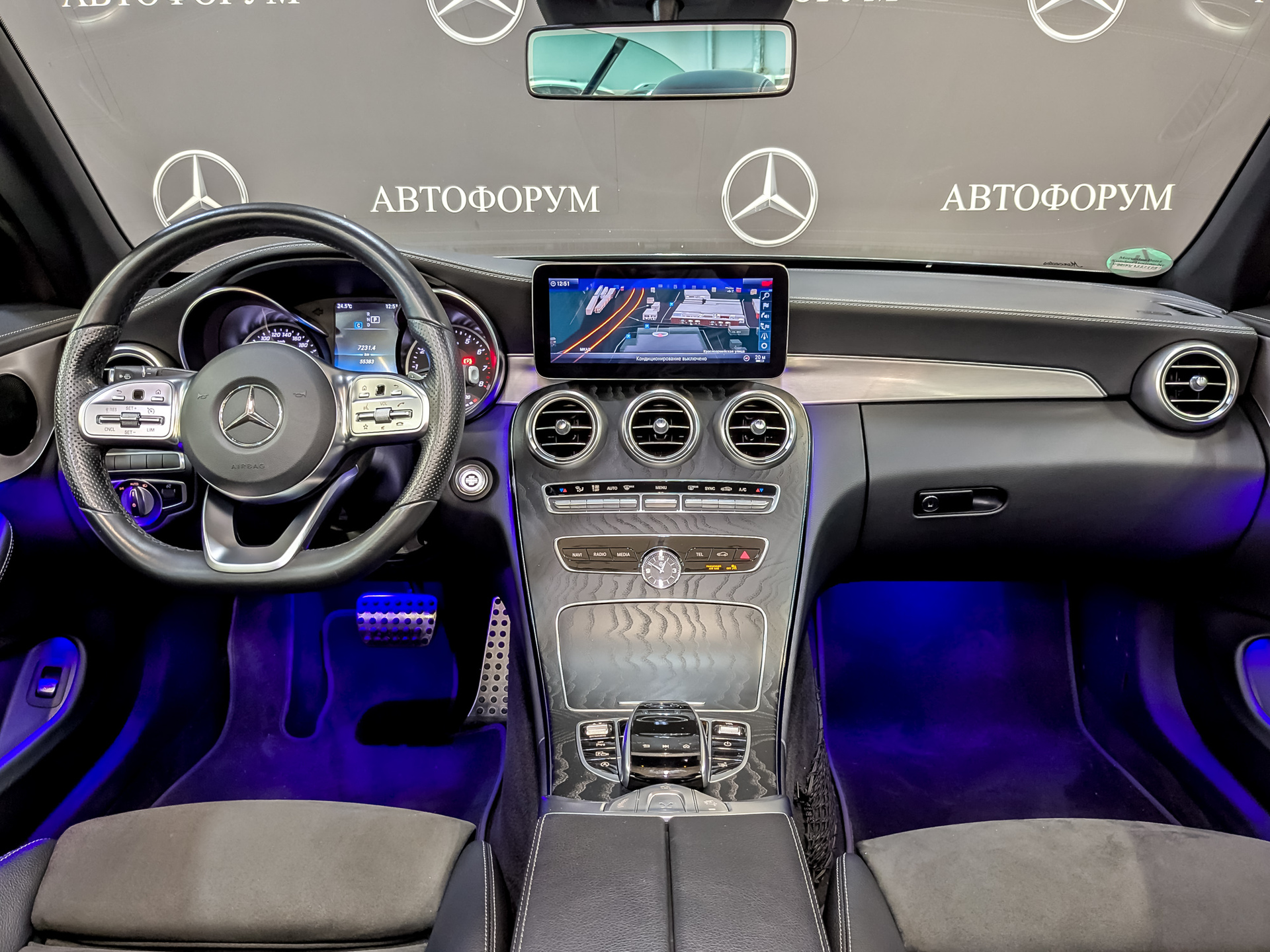 MERCEDES-BENZ C-Класс Кабриолет 1.50 (156 л.с), автомат, 2020, пробег 55 380 км