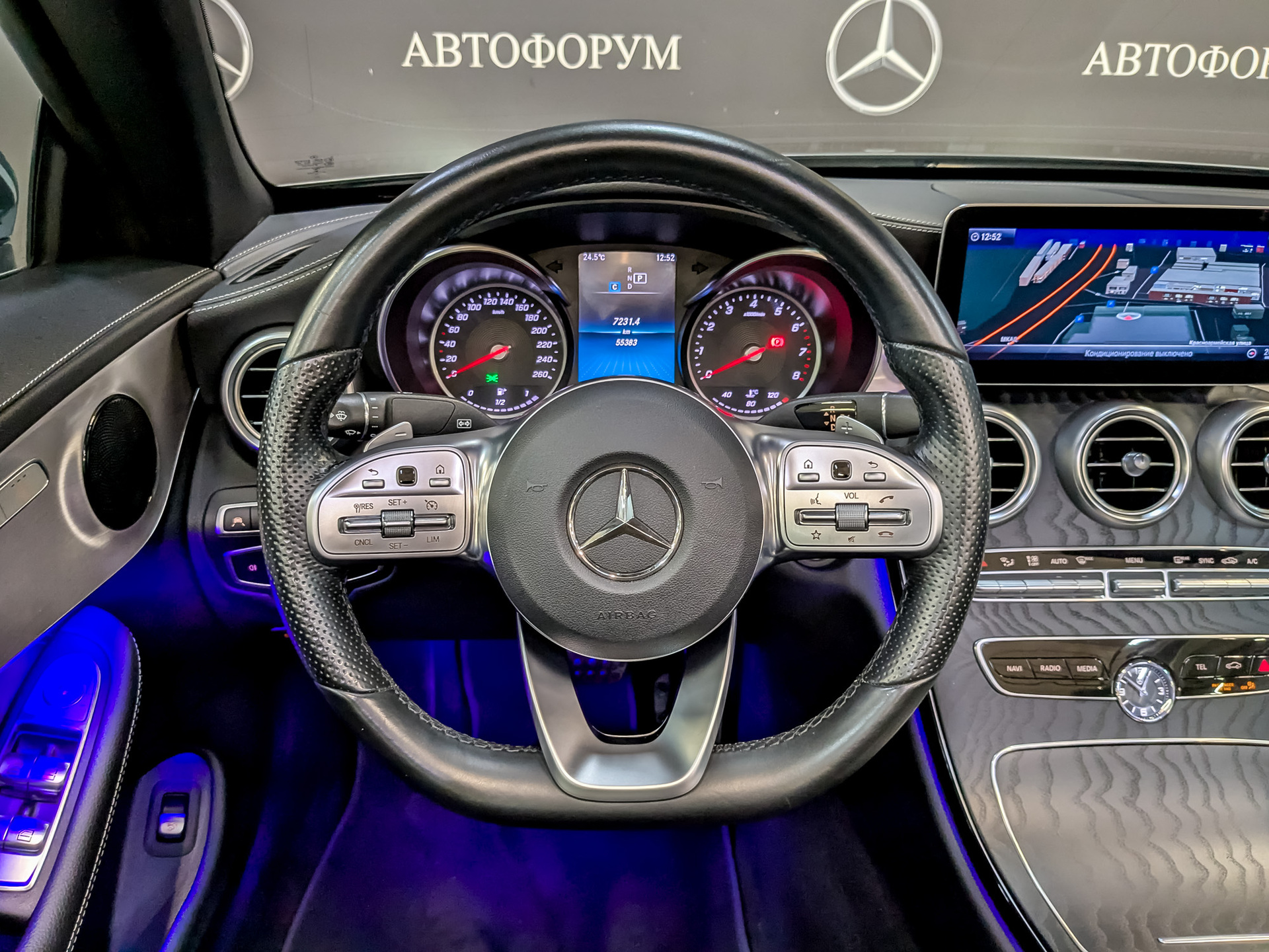 MERCEDES-BENZ C-Класс Кабриолет 1.50 (156 л.с), автомат, 2020, пробег 55 380 км