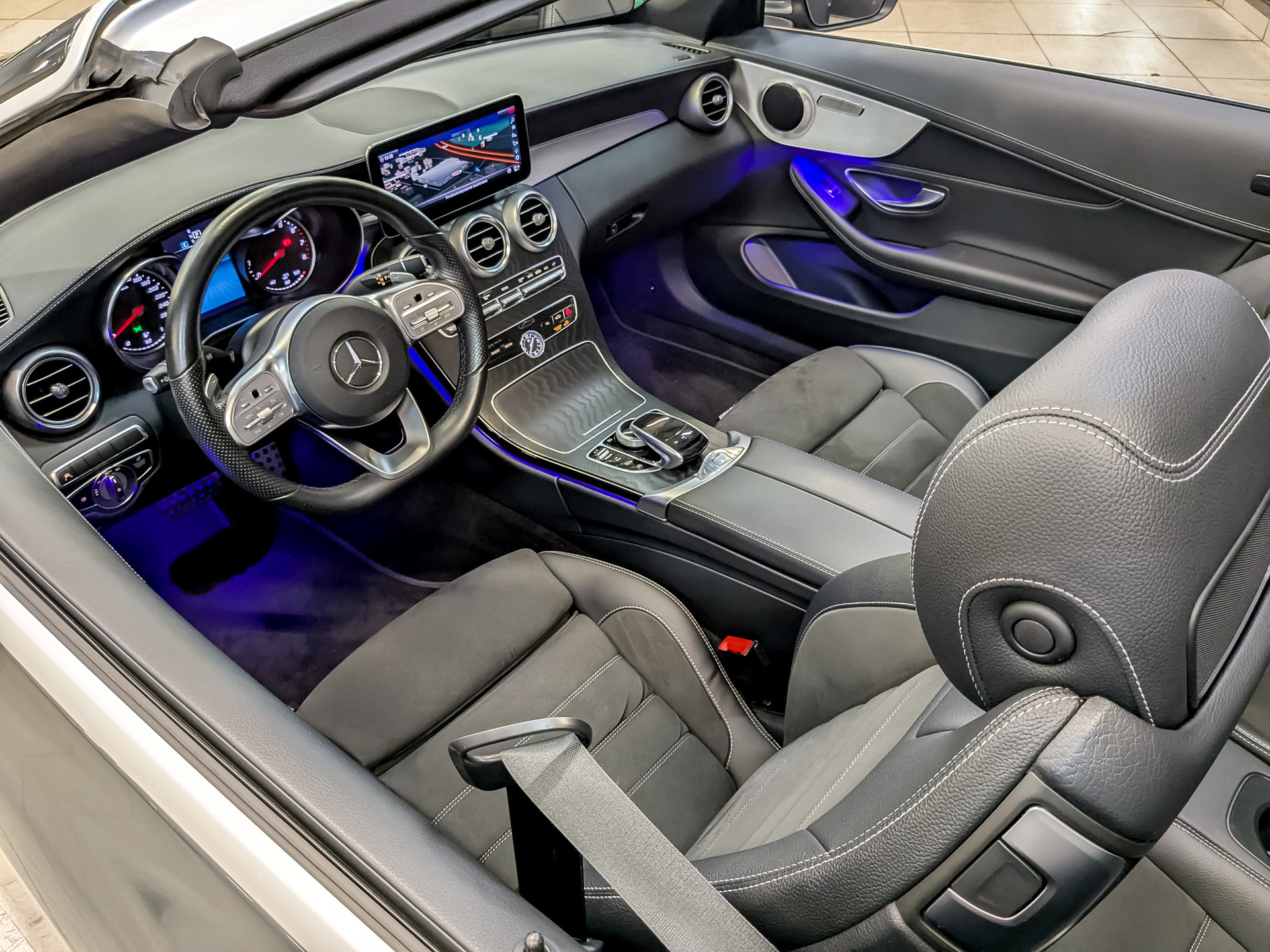 MERCEDES-BENZ C-Класс Кабриолет 1.50 (156 л.с), автомат, 2020, пробег 55 380 км