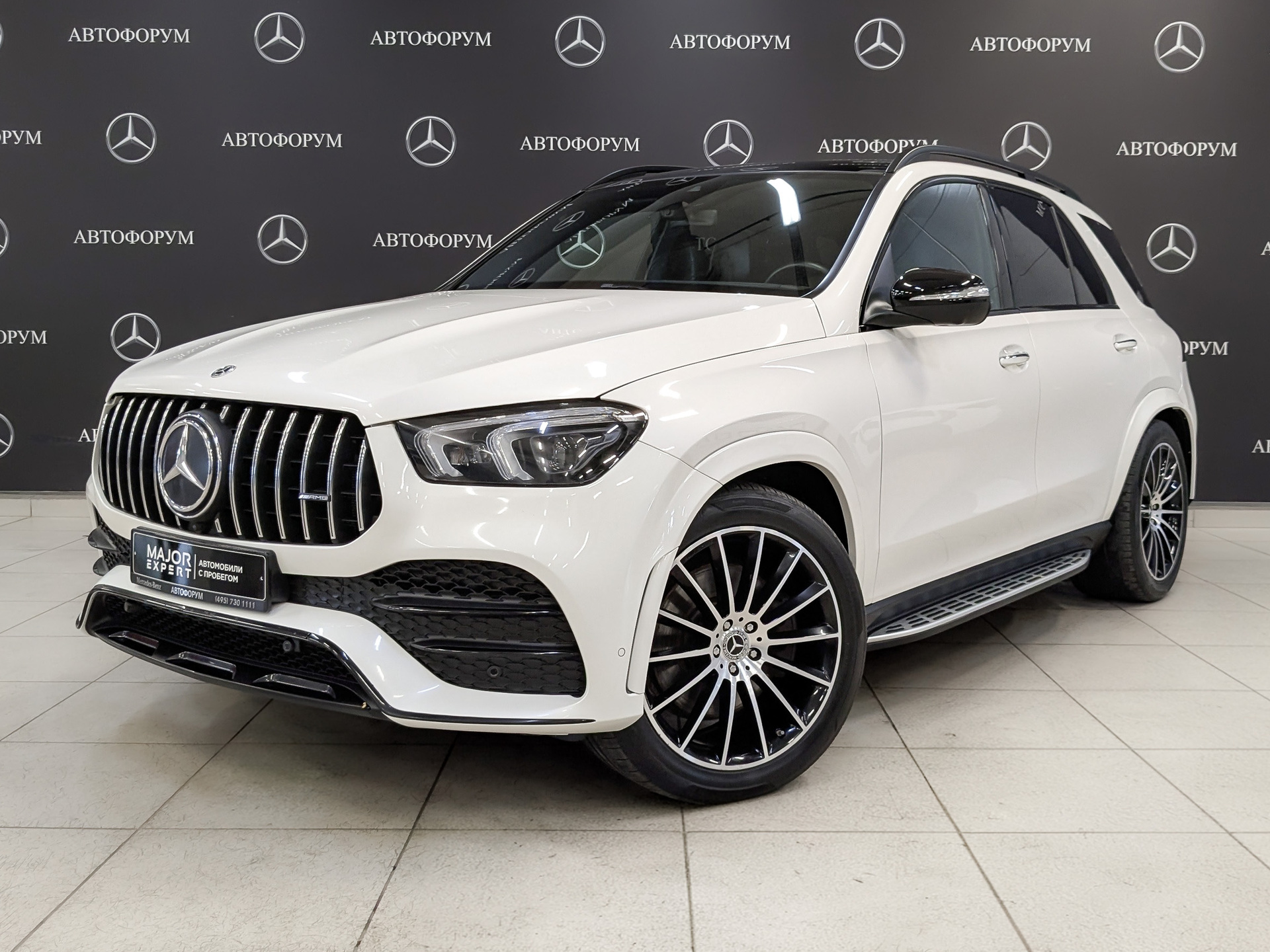 MERCEDES-BENZ GLE 3.00 (367 л.с), автомат, 2021, пробег 109 841 км