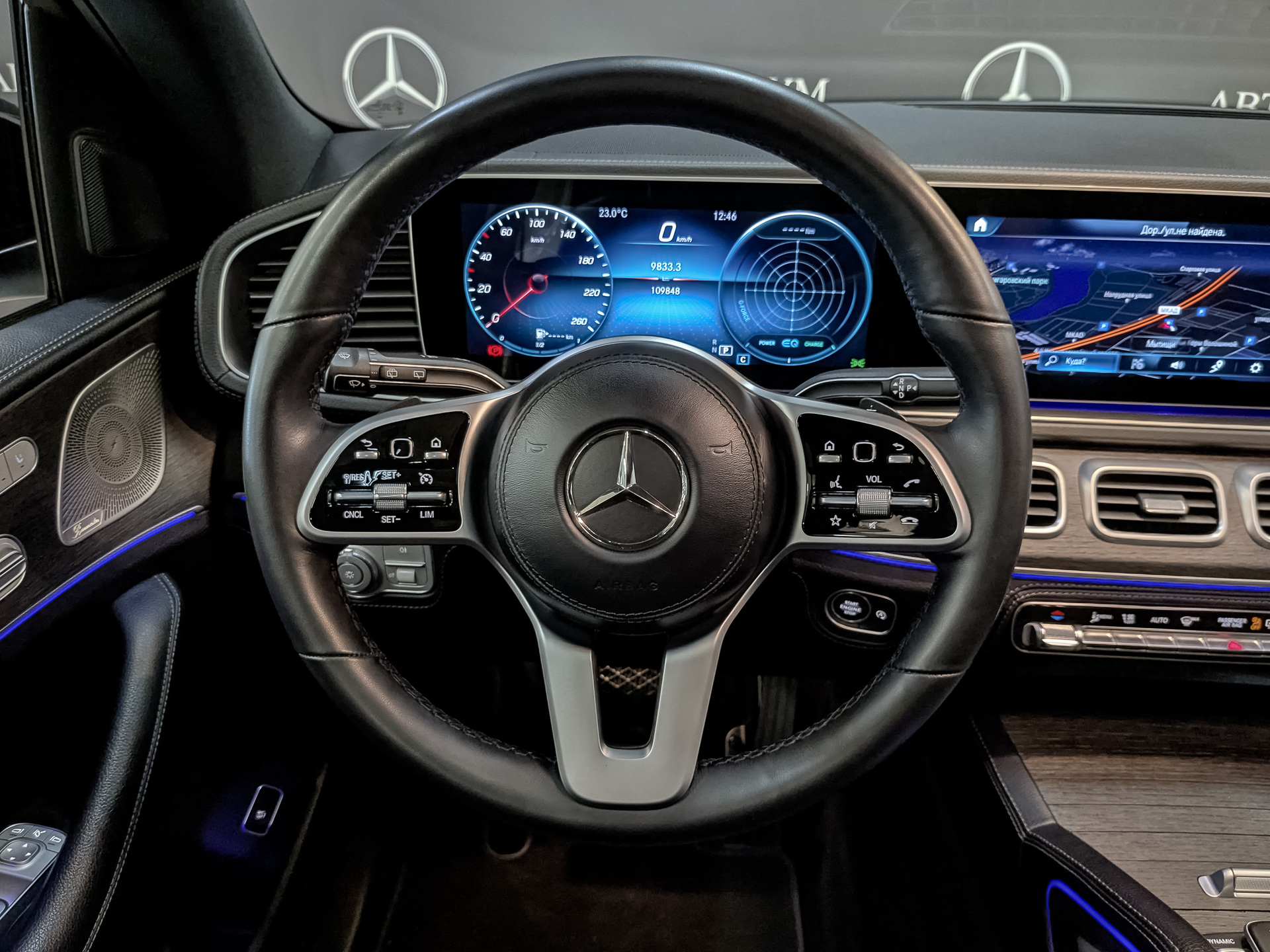 MERCEDES-BENZ GLE 3.00 (367 л.с), автомат, 2021, пробег 109 841 км