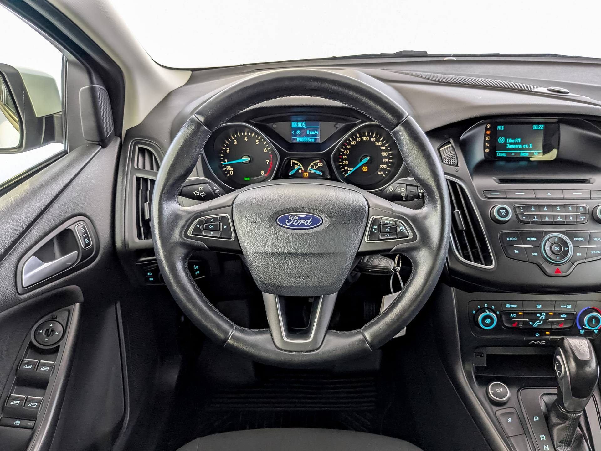 FORD Focus 1.60 (125 л.с), автомат, 2018, пробег 90 735 км
