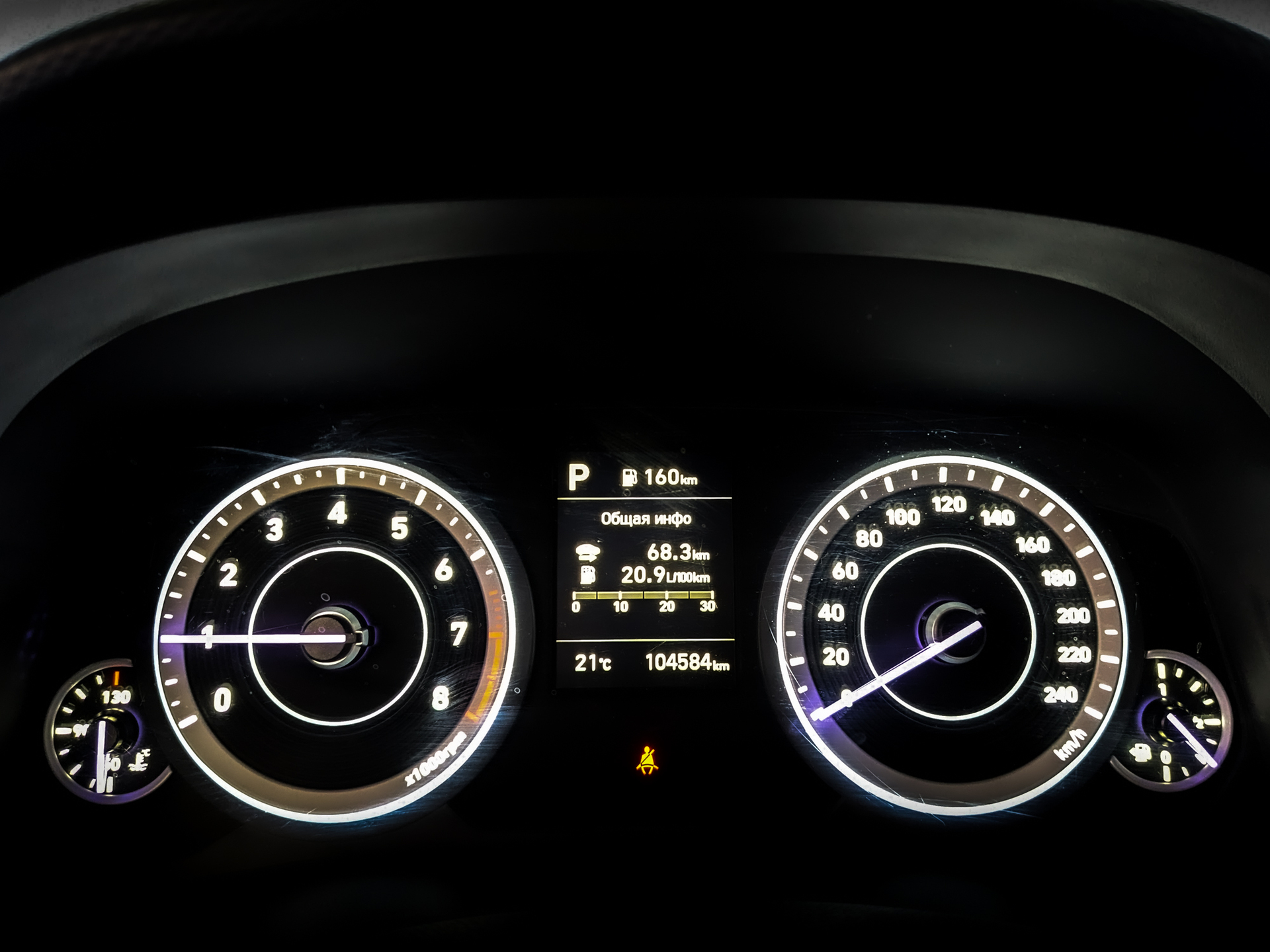 HYUNDAI Creta 1.60 (123 л.с), автомат, 2021, пробег 104 539 км