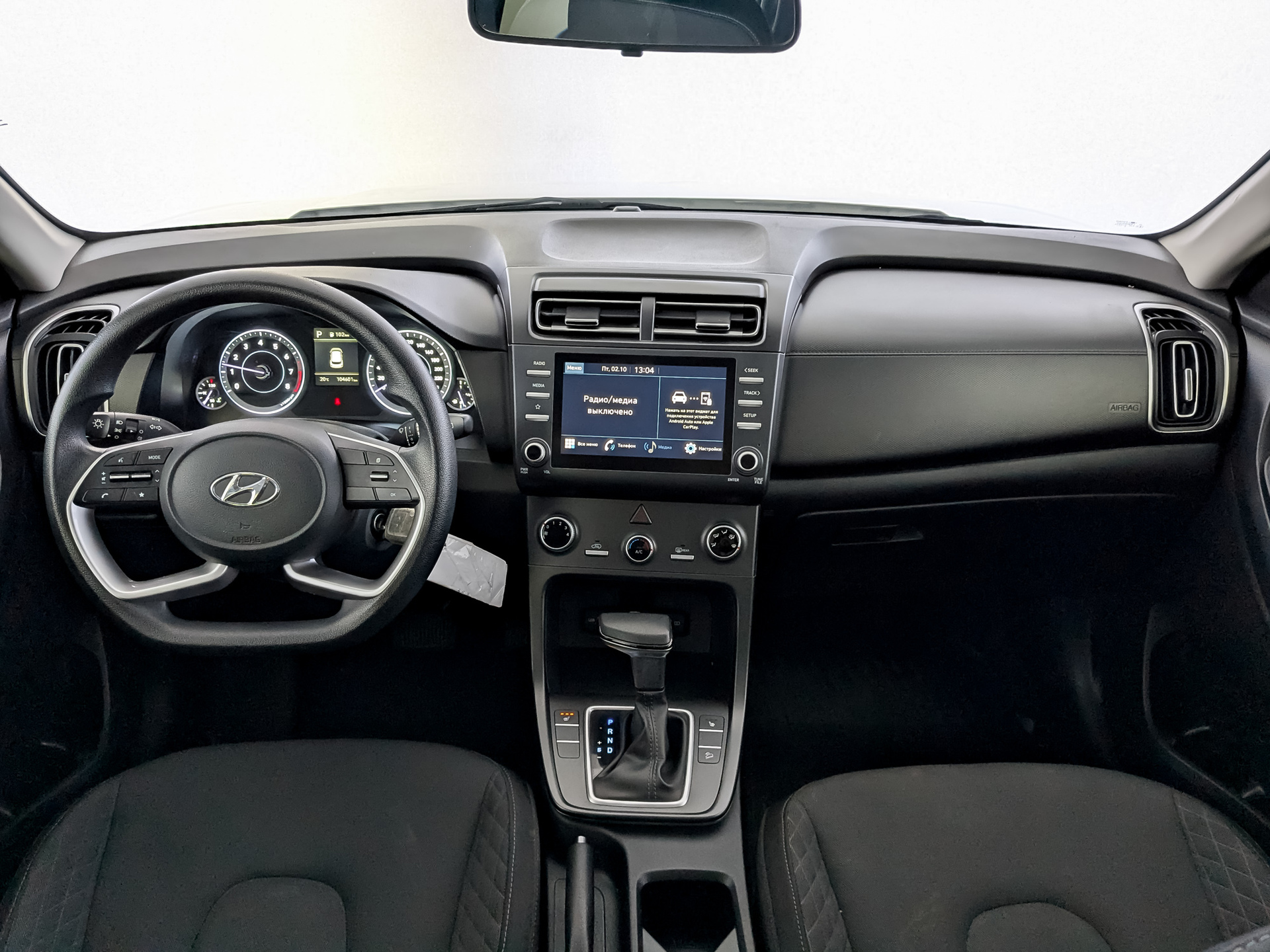 HYUNDAI Creta 1.60 (123 л.с), автомат, 2021, пробег 104 539 км