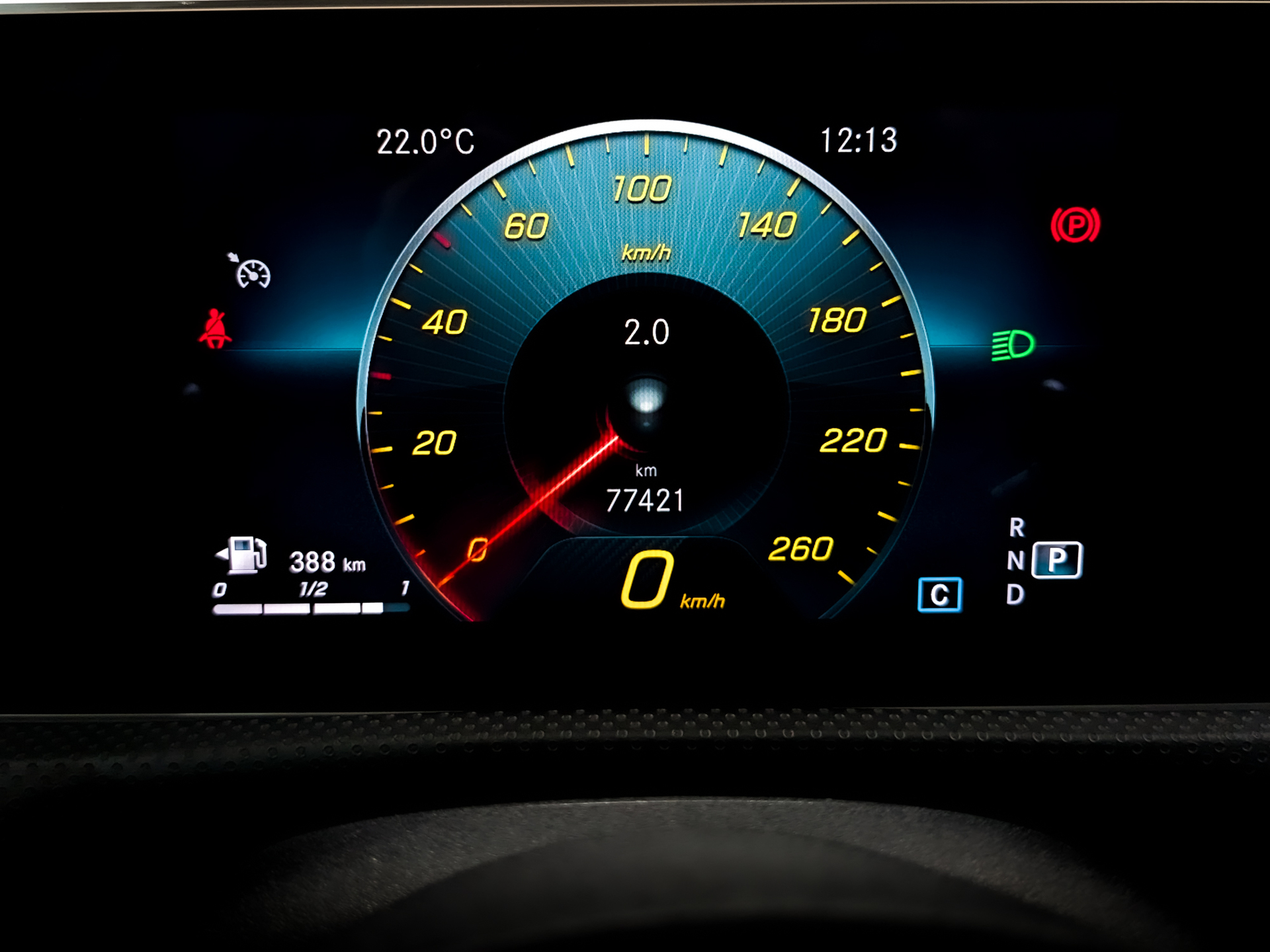 MERCEDES-BENZ A-Класс 1.30 (150 л.с), автомат, 2020, пробег 77 418 км