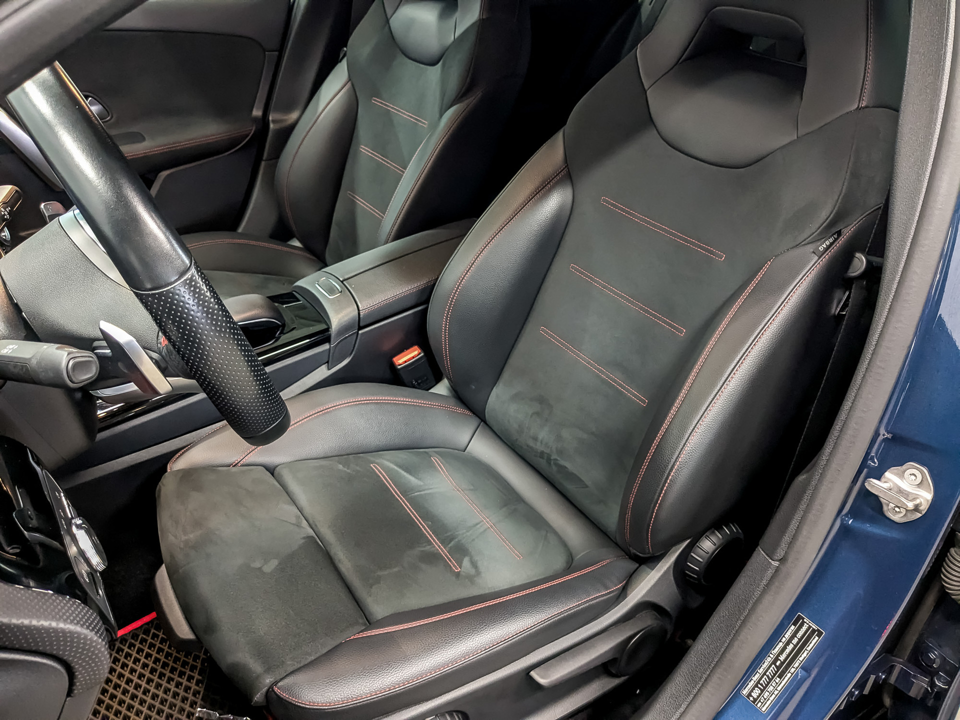 MERCEDES-BENZ A-Класс 1.30 (150 л.с), автомат, 2020, пробег 77 418 км