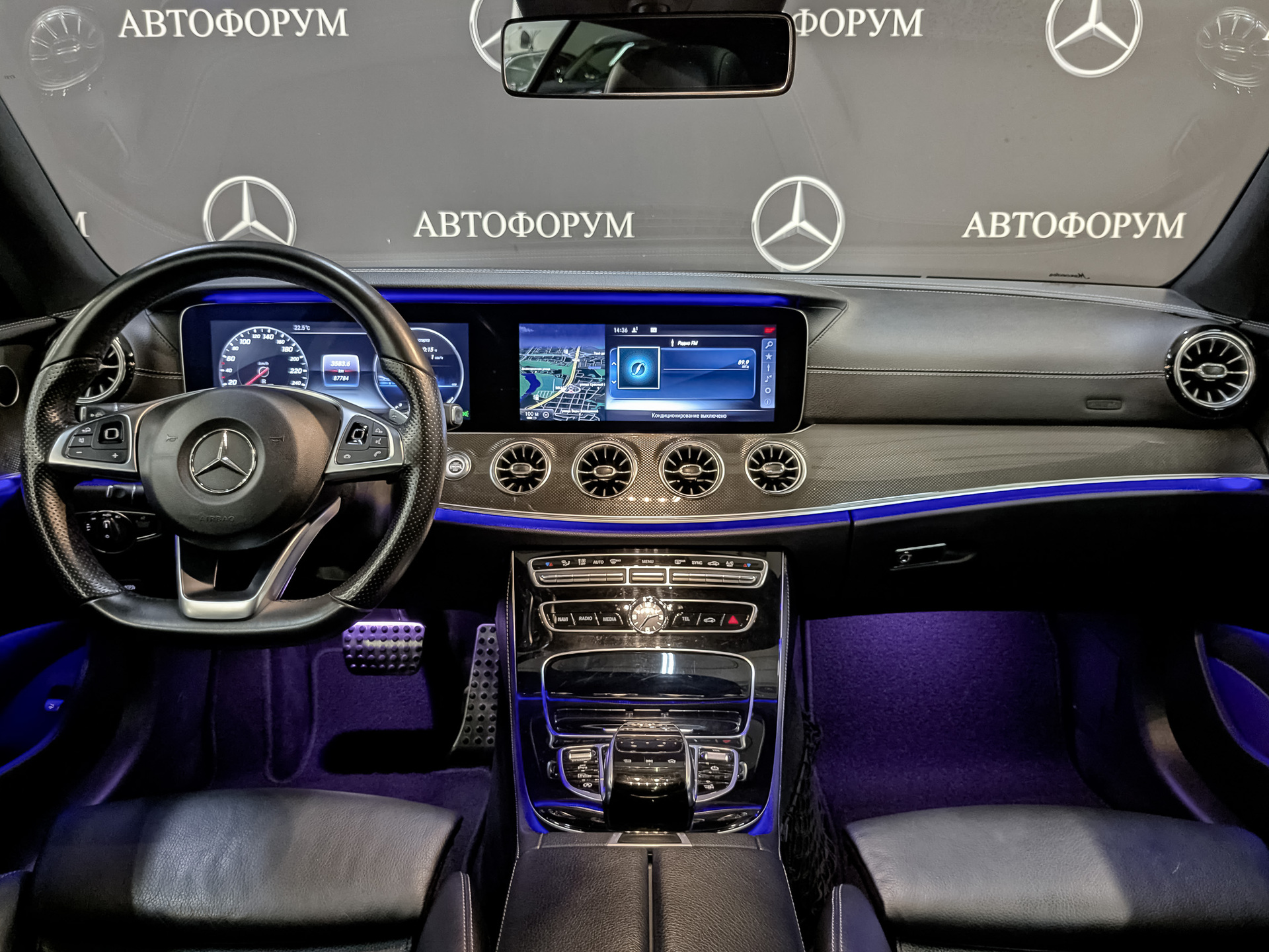 MERCEDES-BENZ E-Класс Купе 2.00 (184 л.с), автомат, 2017, пробег 87 777 км