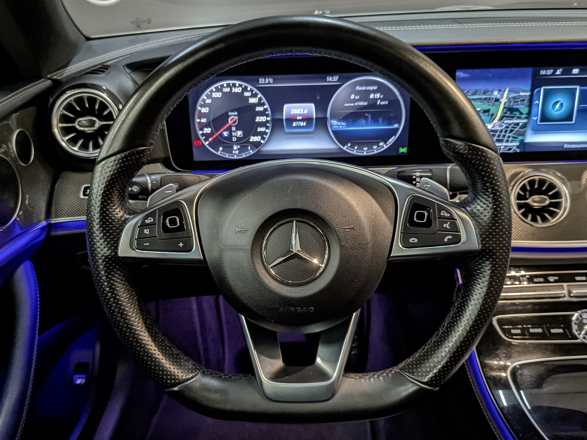 MERCEDES-BENZ E-Класс Купе 2.00 (184 л.с), автомат, 2017, пробег 87 777 км
