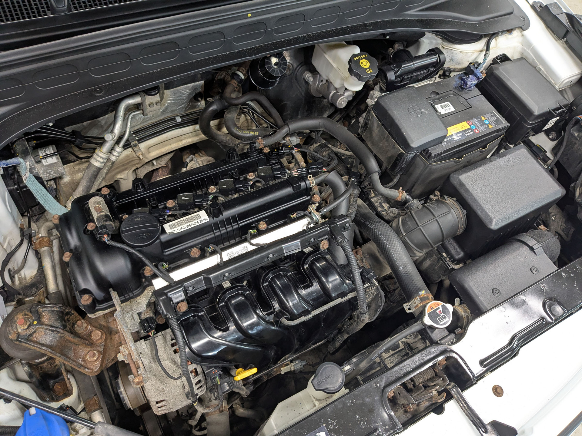 HYUNDAI Creta 1.60 (121 л.с), автомат, 2021, пробег 97 484 км