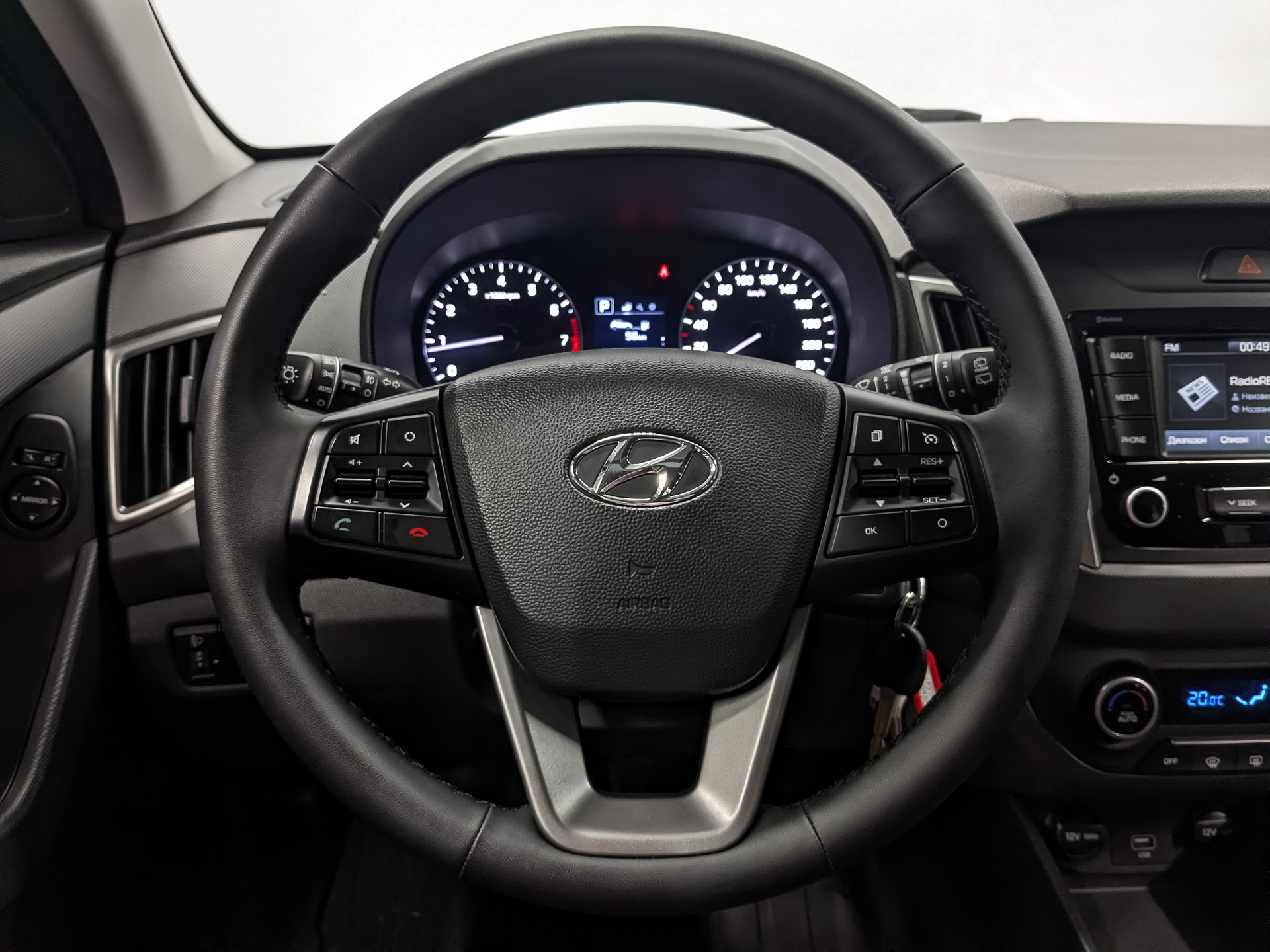 HYUNDAI Creta 1.60 (121 л.с), автомат, 2021, пробег 97 484 км