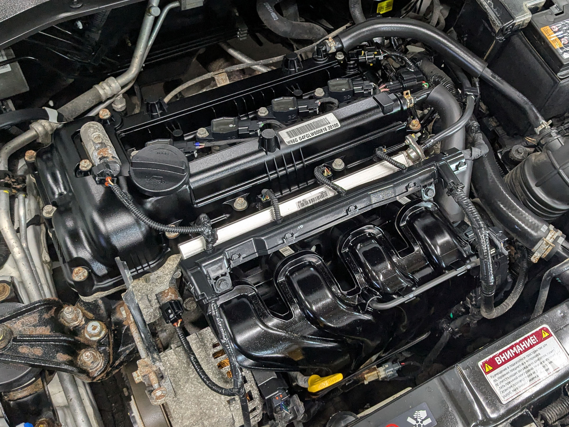 KIA Rio 1.60 (123 л.с), автомат, 2021, пробег 118 948 км