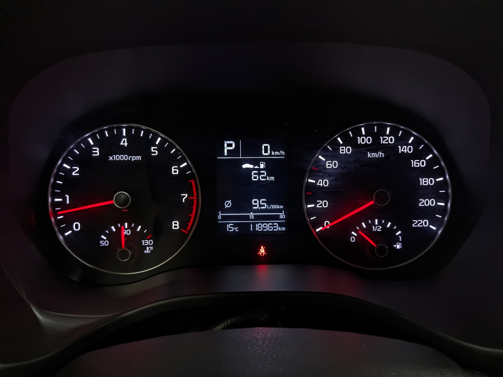 KIA Rio 1.60 (123 л.с), автомат, 2021, пробег 118 948 км
