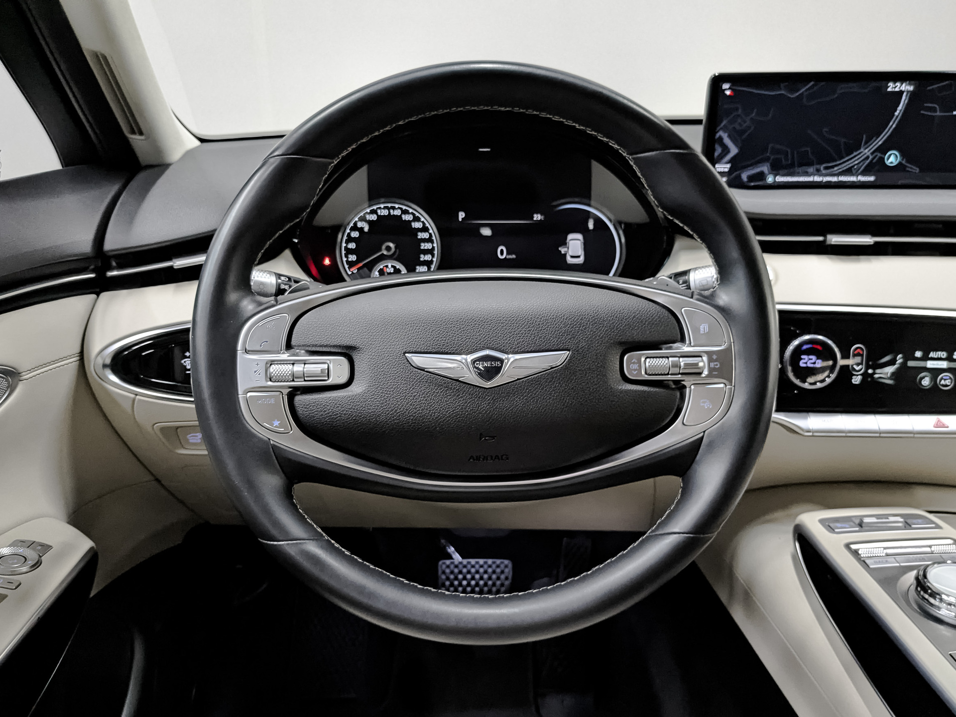 GENESIS GV70 2.50 (249 л.с), автомат, 2021, пробег 44 302 км