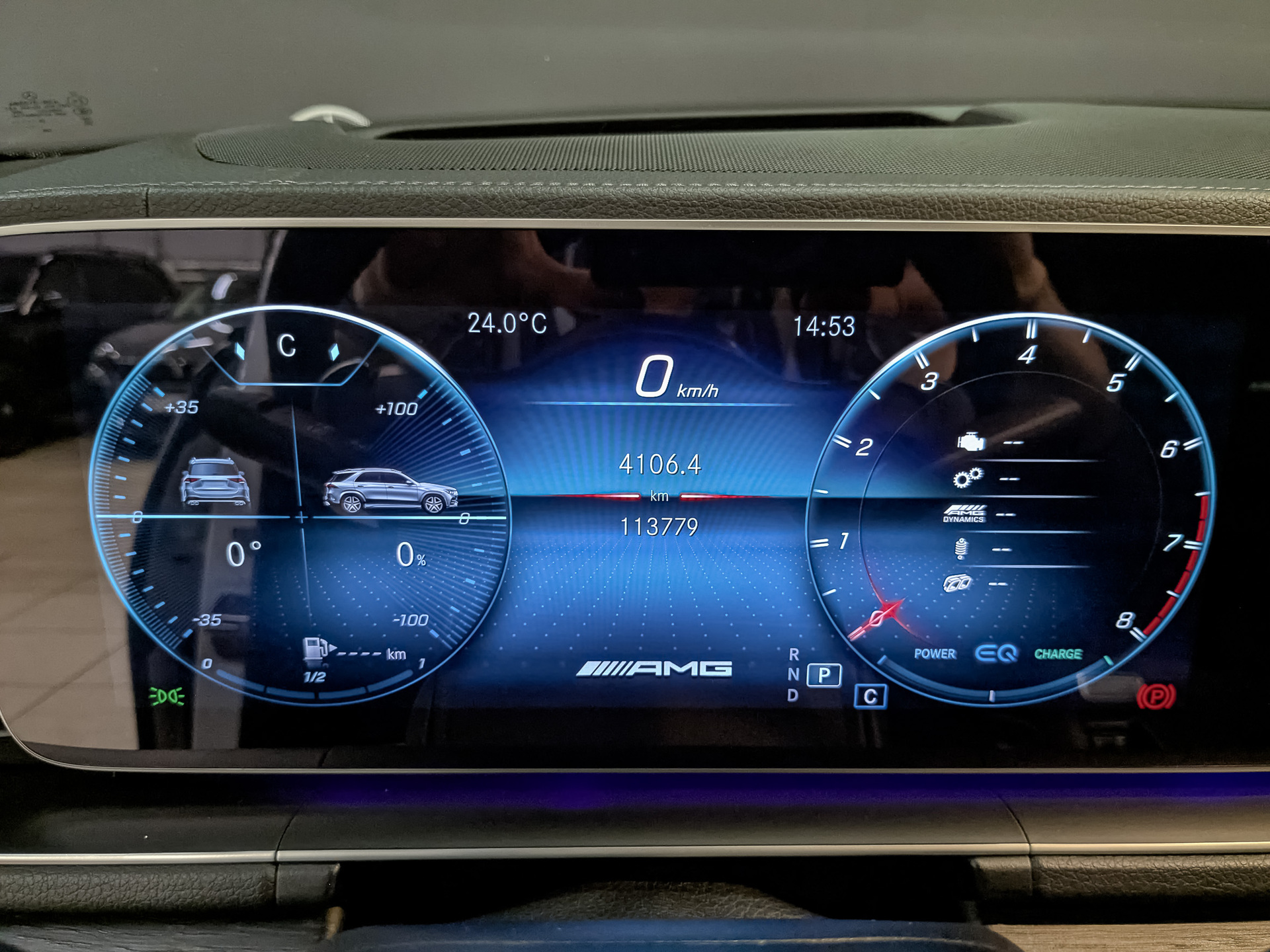 MERCEDES-BENZ GLE 53 AMG 4M 3.00 (435 л.с), автомат, 2020, пробег 113 775 км