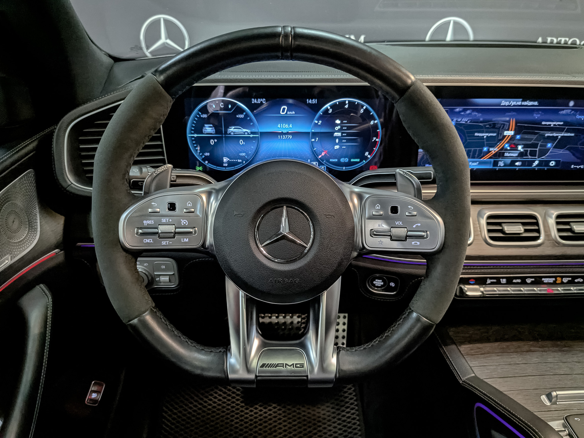 MERCEDES-BENZ GLE 53 AMG 4M 3.00 (435 л.с), автомат, 2020, пробег 113 775 км