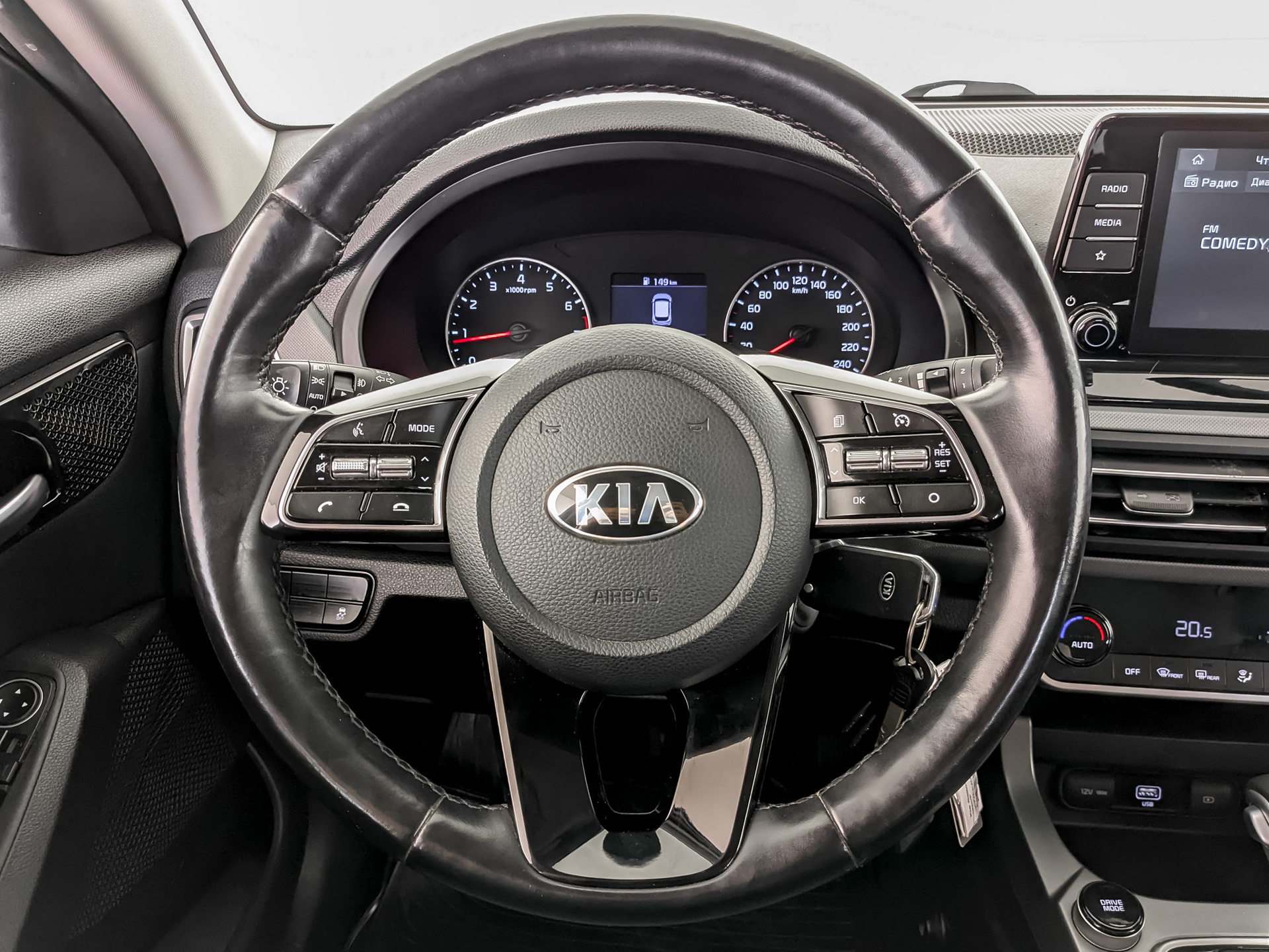 KIA Seltos 2.00 (149 л.с), автомат, 2020, пробег 101 075 км