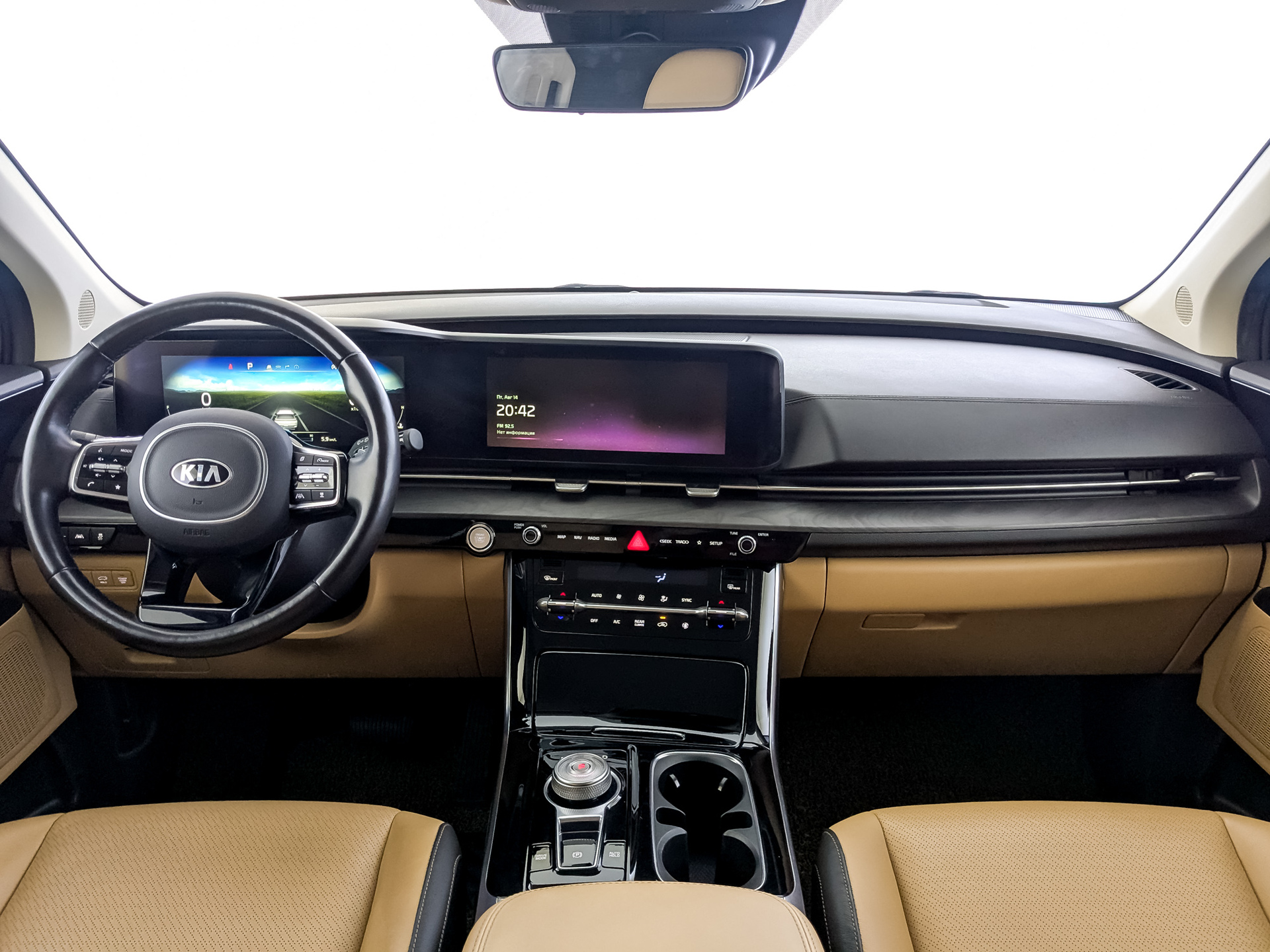 KIA Carnival 2.20 (202 л.с), автомат, 2020, пробег 104 342 км