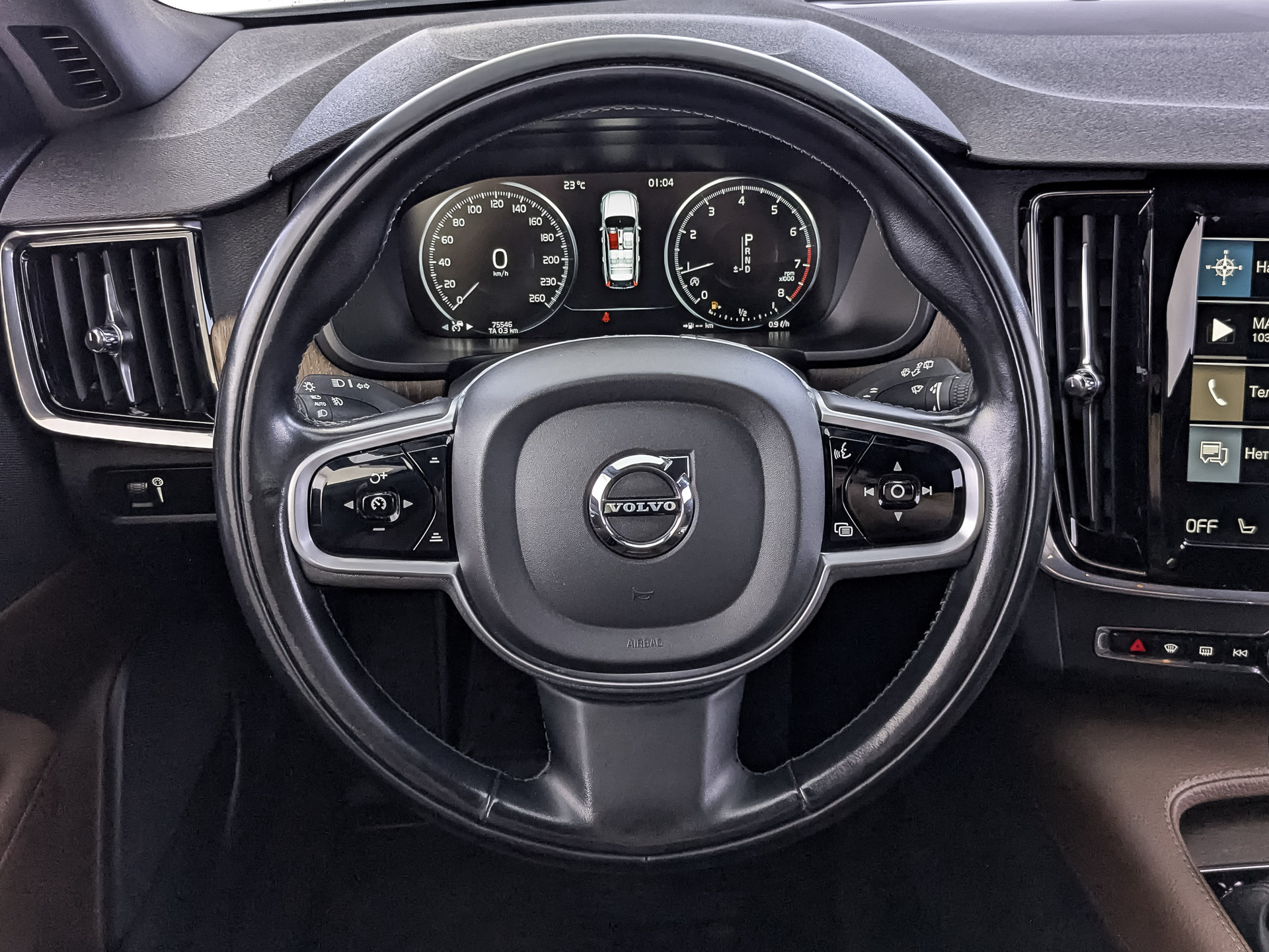 VOLVO V90 Cross Country 2.00 (249 л.с), автомат, 2021, пробег 75 544 км