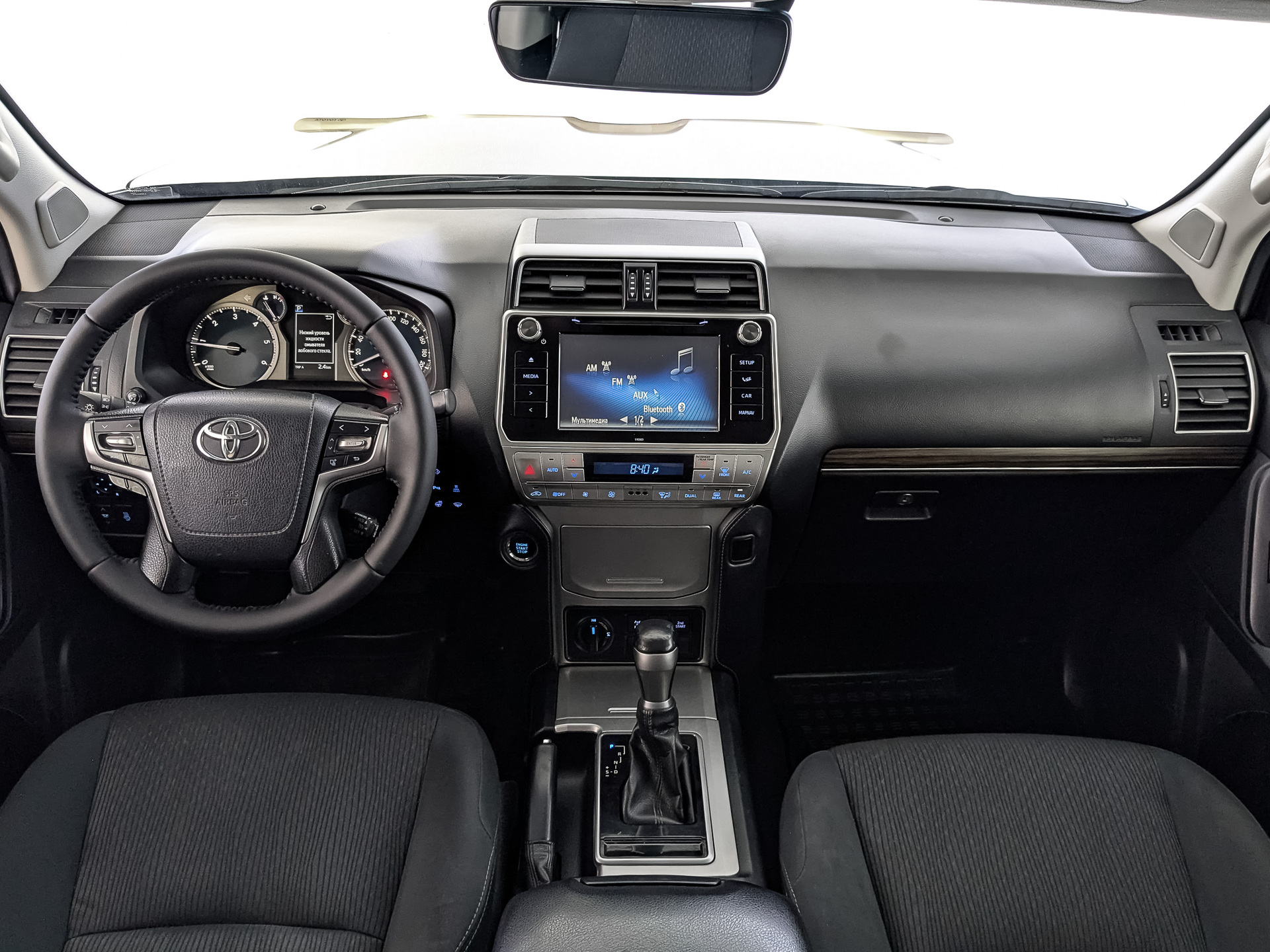 TOYOTA Land Cruiser Prado 2.80 (177 л.с), автомат, 2020, пробег 173 638 км