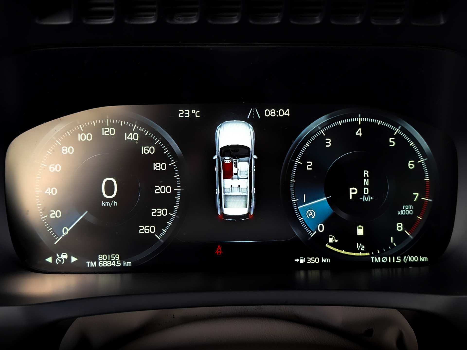 VOLVO XC90 2.00 (249 л.с), автомат, 2021, пробег 80 152 км