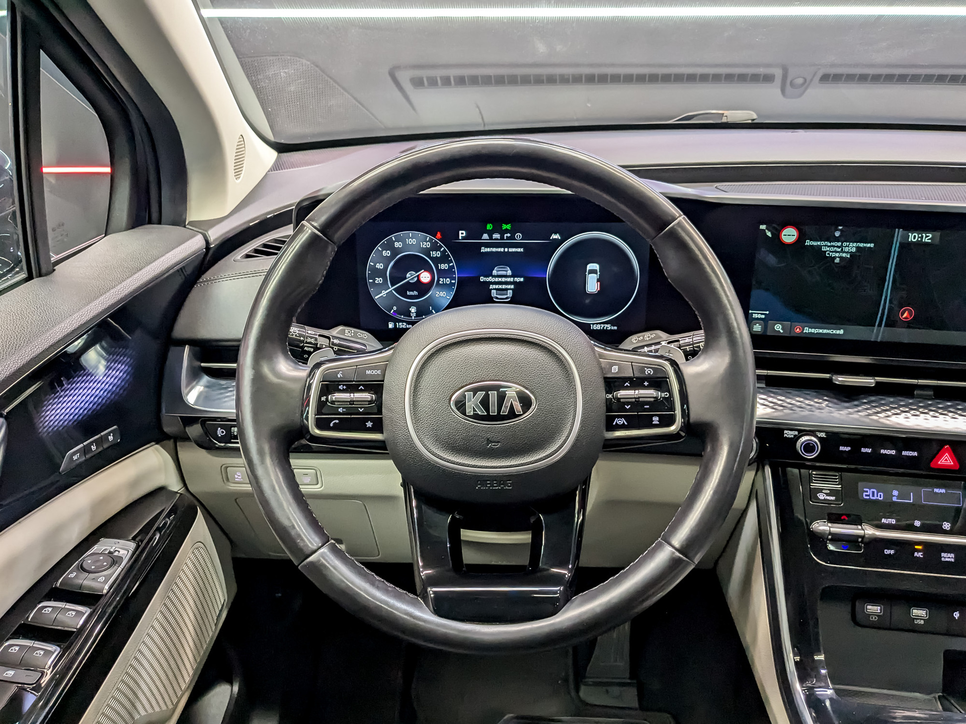 KIA Carnival 2.20 (199 л.с), автомат, 2021, пробег 168 427 км
