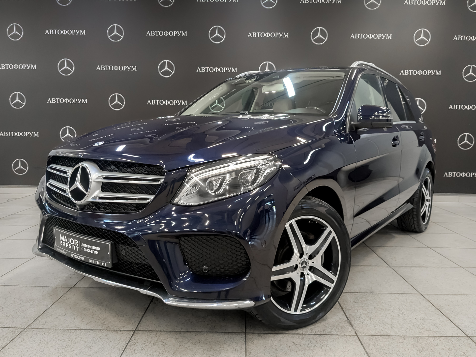 MERCEDES-BENZ GLE 2.10 (204 л.с), автомат, 2017, пробег 135 721 км