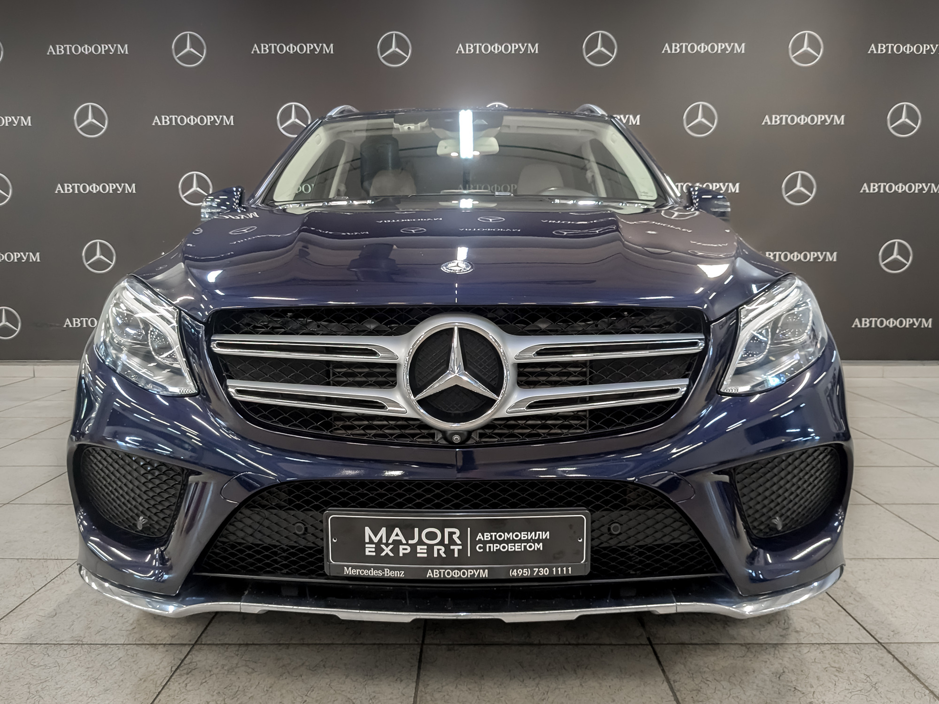 MERCEDES-BENZ GLE 2.10 (204 л.с), автомат, 2017, пробег 135 721 км