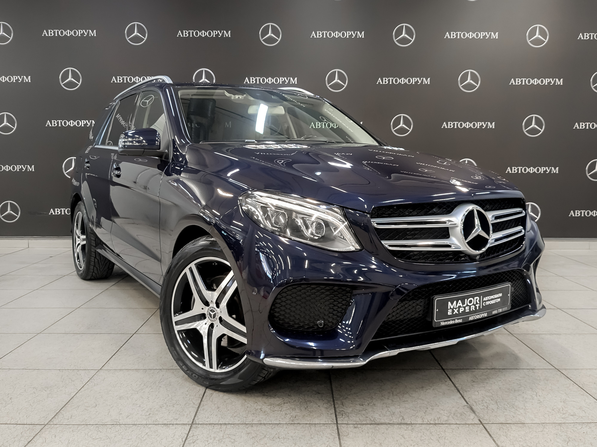 MERCEDES-BENZ GLE 2.10 (204 л.с), автомат, 2017, пробег 135 721 км
