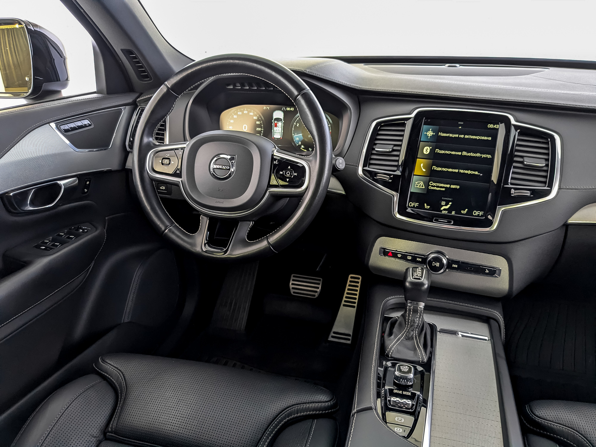 VOLVO XC90 2.00 (249 л.с), автомат, 2021, пробег 86 755 км