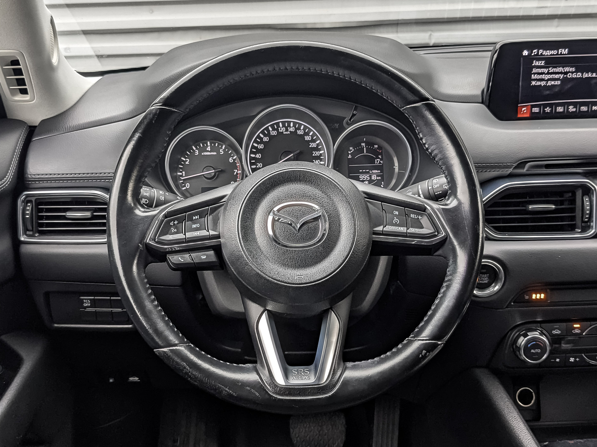 MAZDA CX-5 2.50 (194 л.с), автомат, 2017, пробег 99 511 км