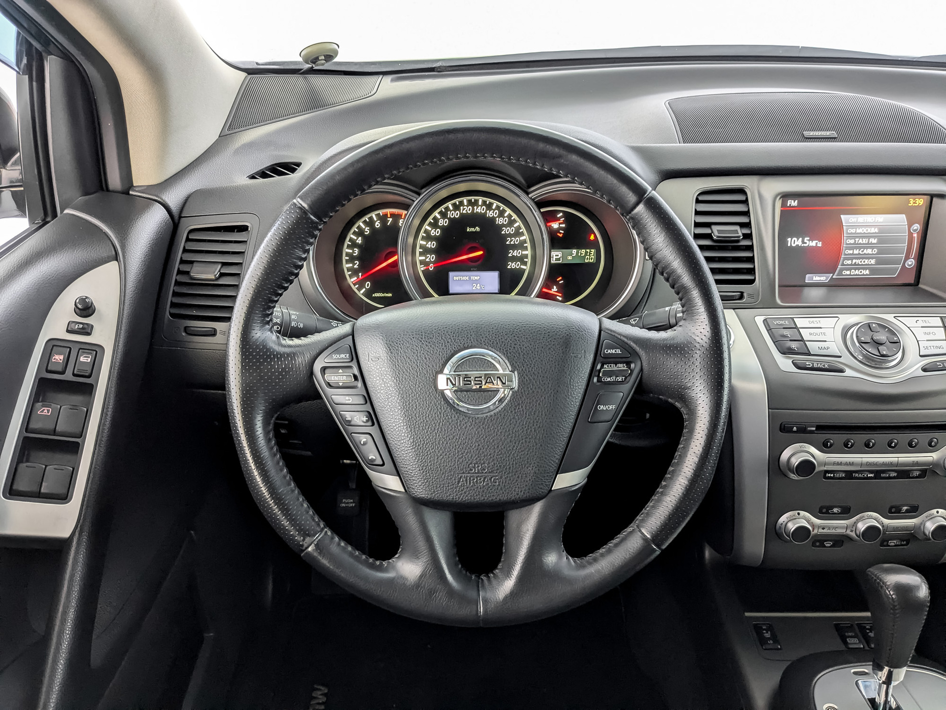 NISSAN Murano 3.50 (249 л.с), автомат, 2014, пробег 91 967 км