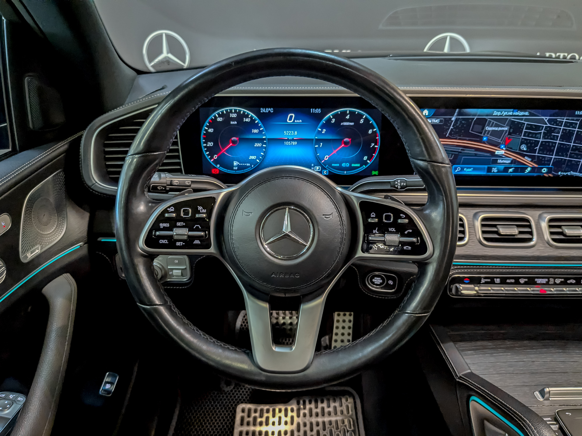 MERCEDES-BENZ GLS 3.00 (367 л.с), автомат, 2020, пробег 105 000 км