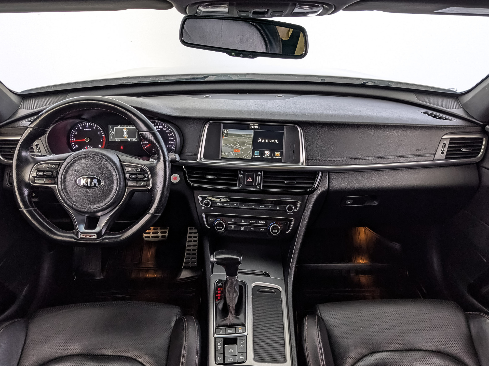 KIA Optima 2.40 (188 л.с), автомат, 2018, пробег 152 000 км