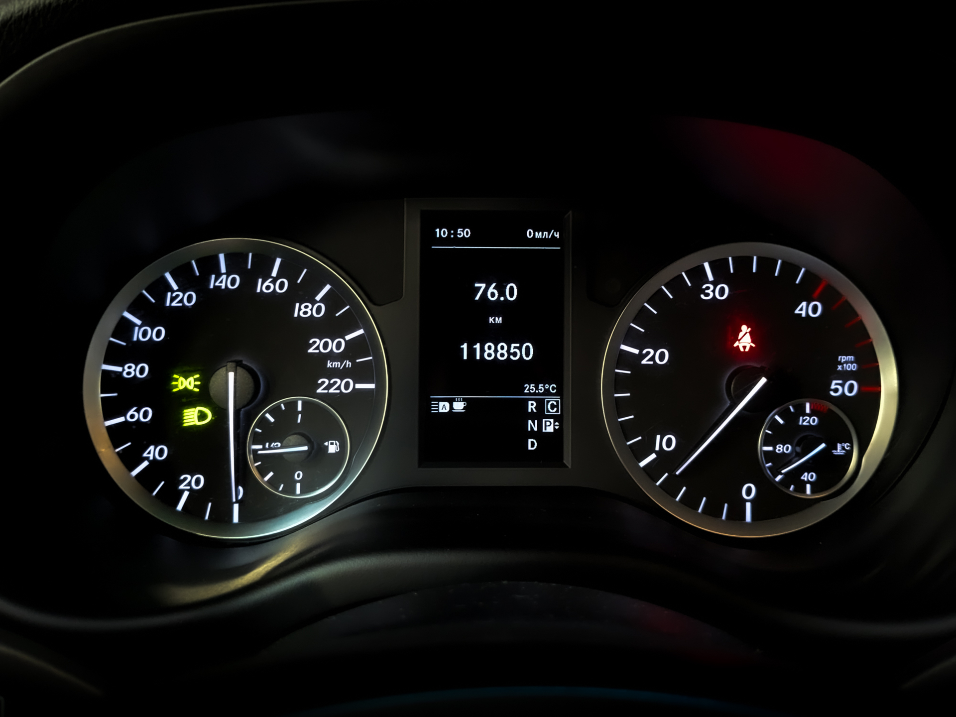 MERCEDES-BENZ Vito 2.10 (190 л.с), автомат, 2018, пробег 118 840 км