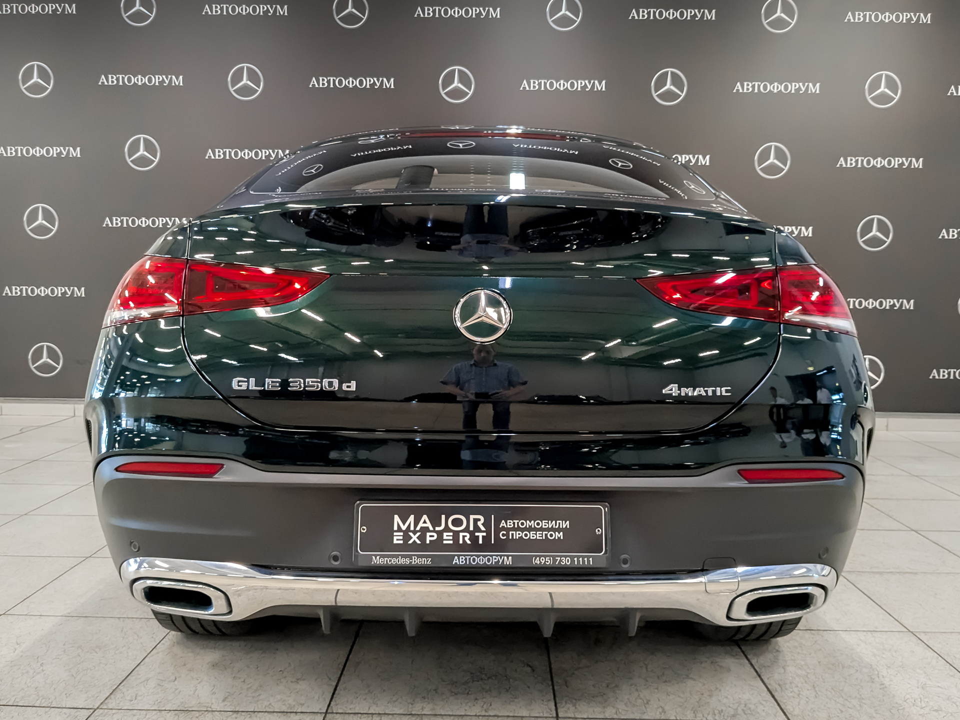 MERCEDES-BENZ GLE Coupe 2.90 (249 л.с), автомат, 2021, пробег 126 341 км