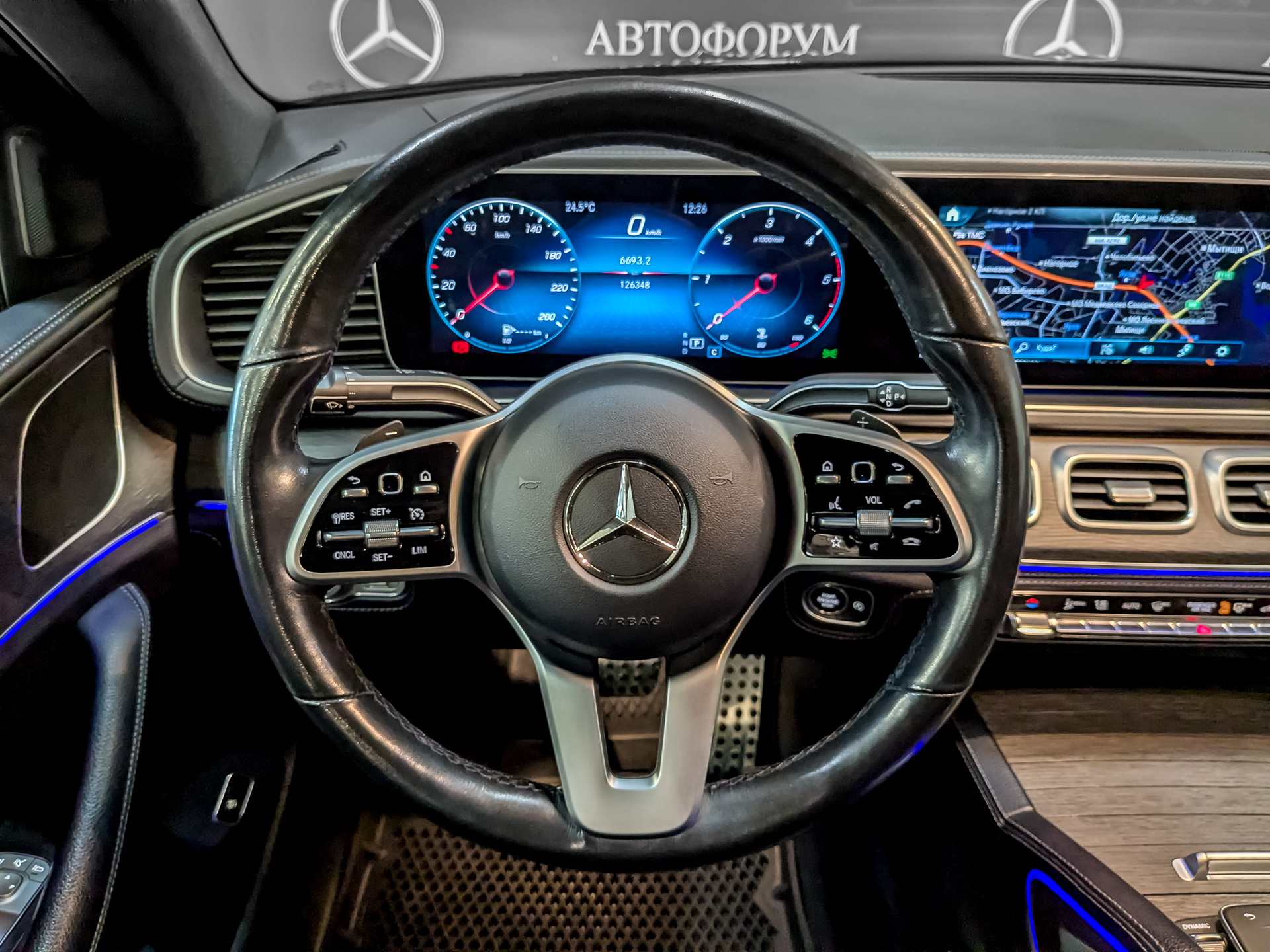 MERCEDES-BENZ GLE Coupe 2.90 (249 л.с), автомат, 2021, пробег 126 341 км