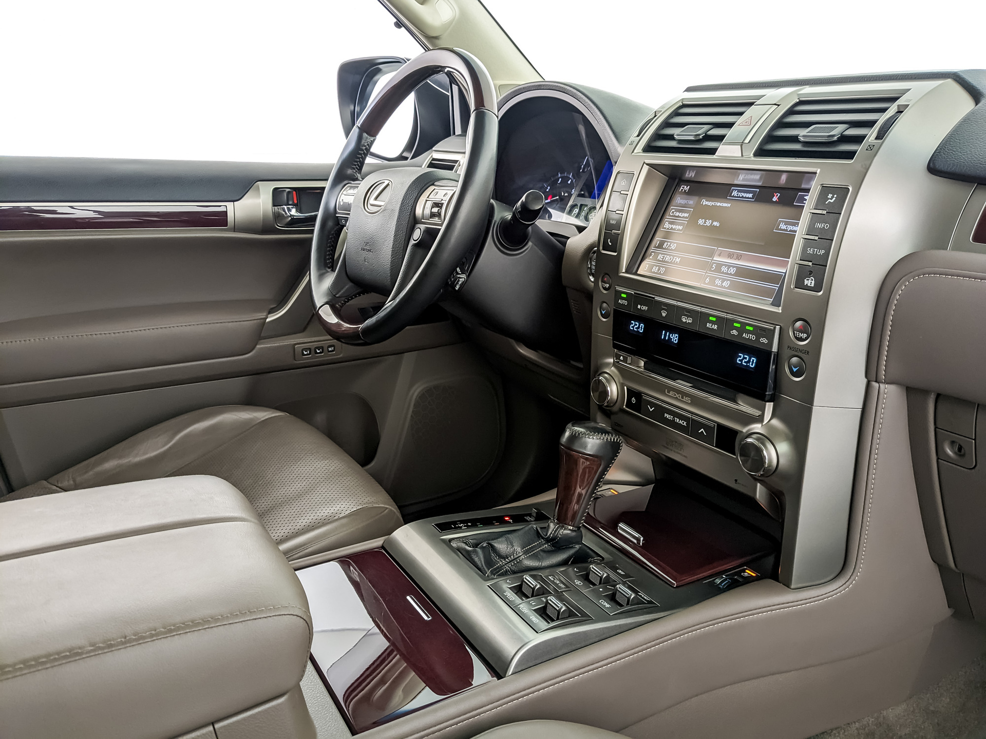 LEXUS GX 4.60 (296 л.с), автомат, 2015, пробег 135 293 км