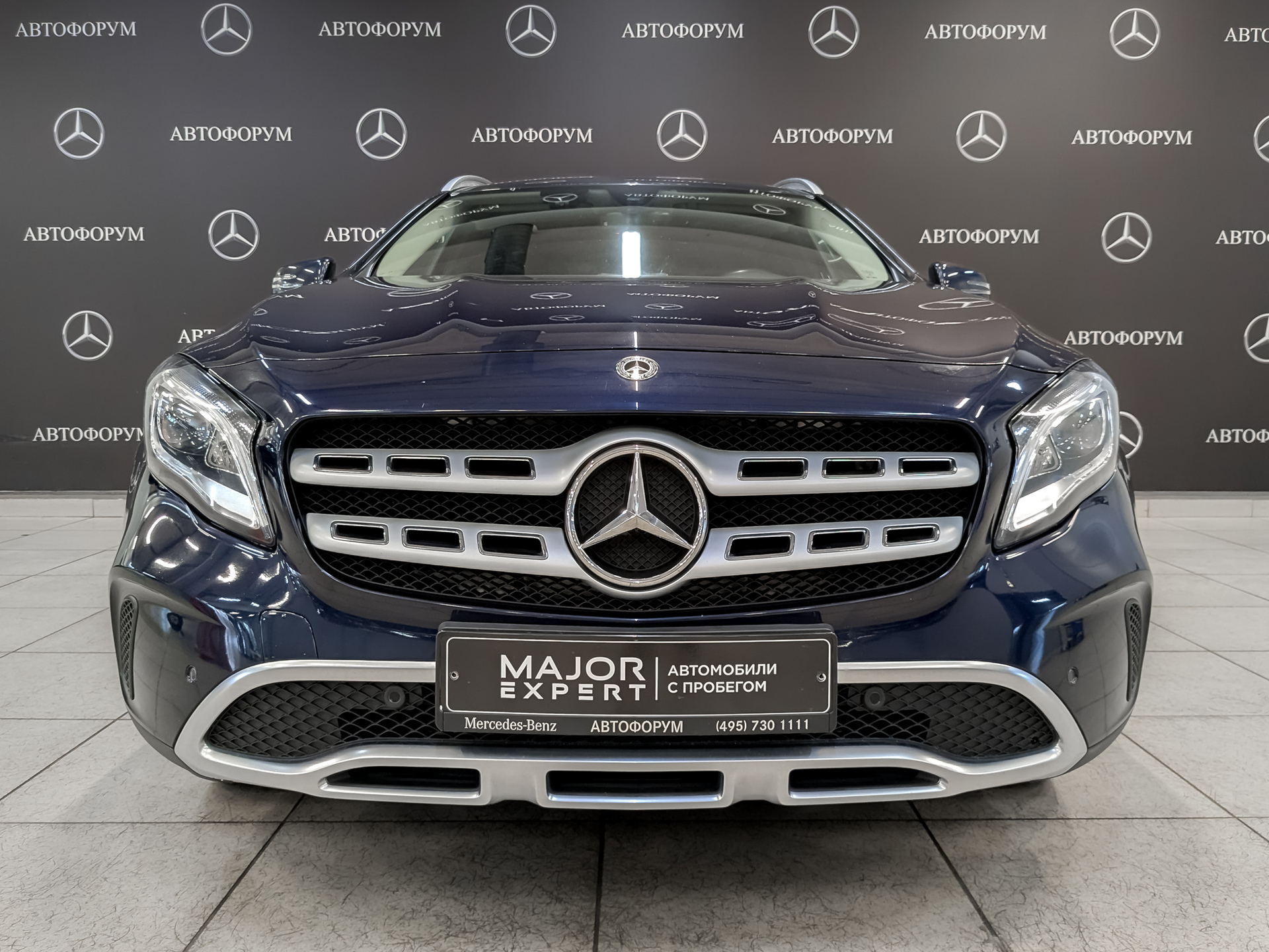 MERCEDES-BENZ GLA 2.00 (211 л.с), автомат, 2017, пробег 124 500 км