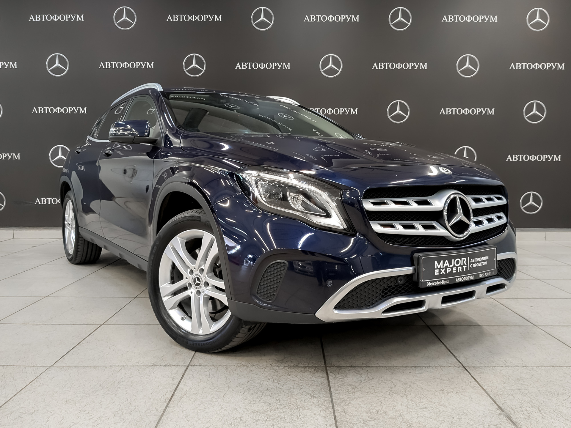 MERCEDES-BENZ GLA 2.00 (211 л.с), автомат, 2017, пробег 124 500 км