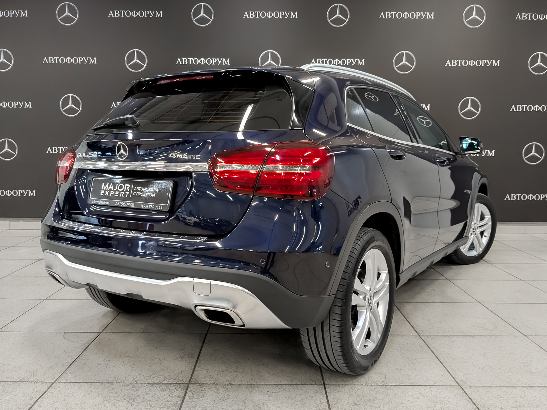 MERCEDES-BENZ GLA 2.00 (211 л.с), автомат, 2017, пробег 124 500 км