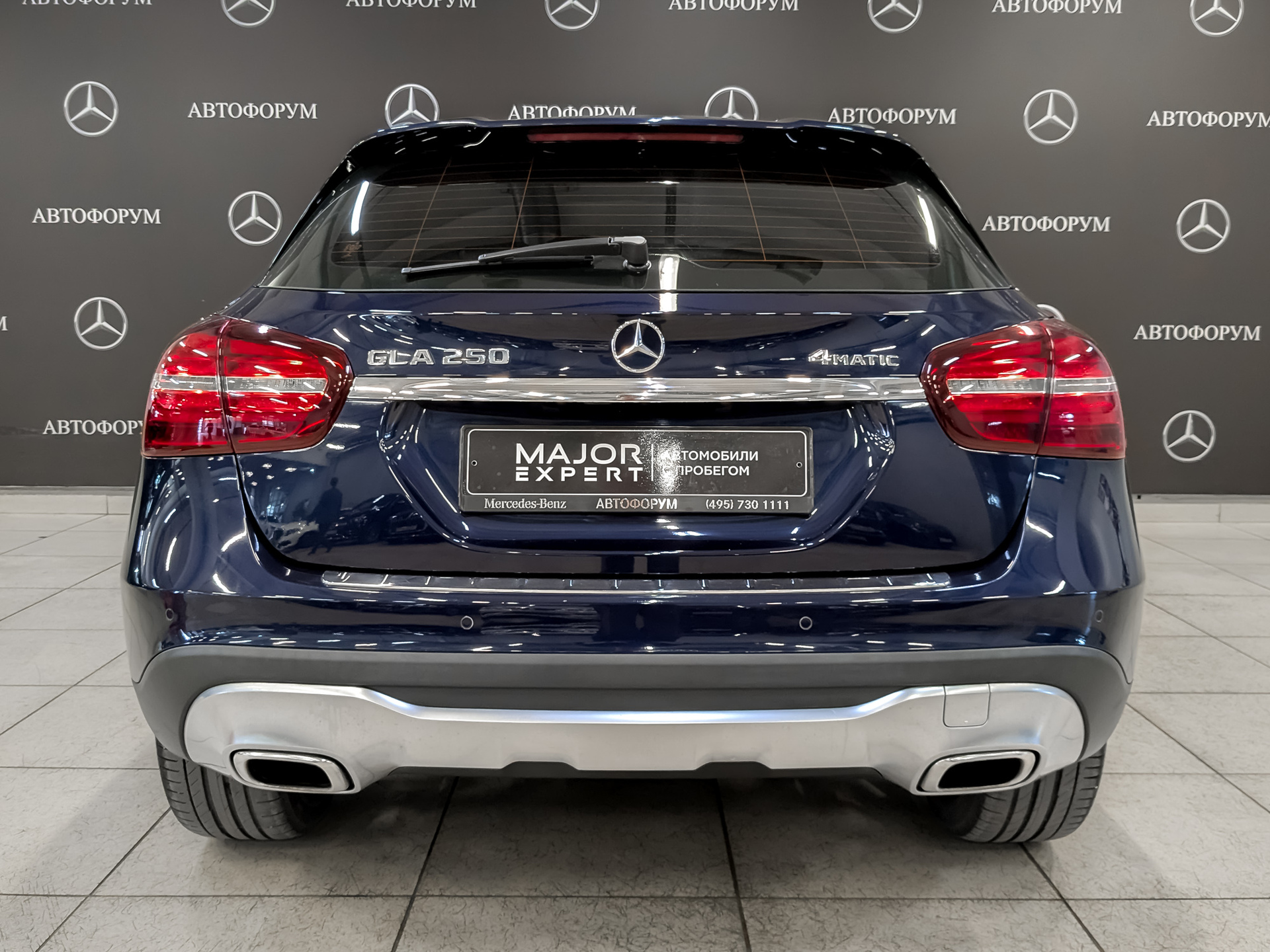 MERCEDES-BENZ GLA 2.00 (211 л.с), автомат, 2017, пробег 124 500 км