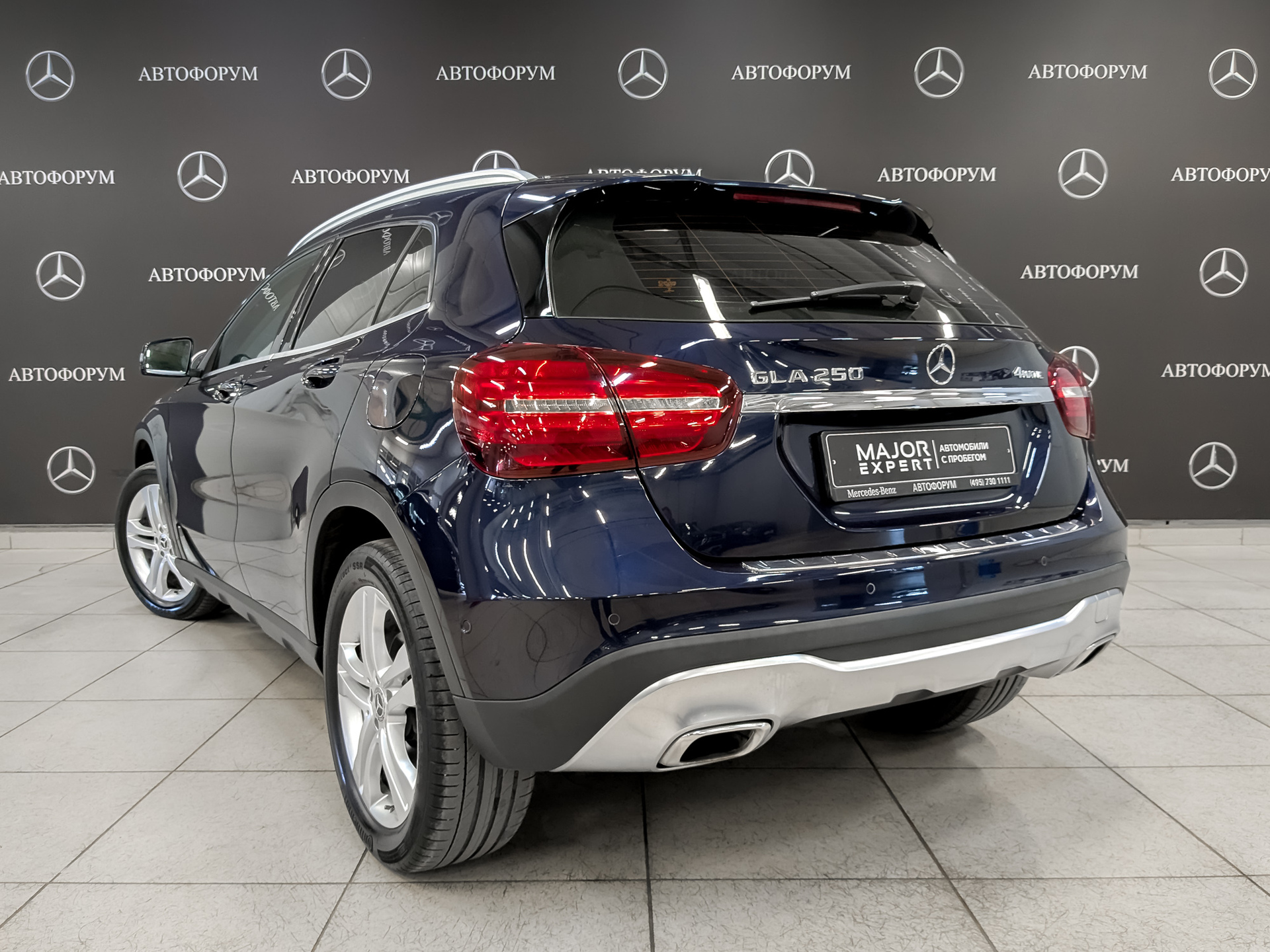 MERCEDES-BENZ GLA 2.00 (211 л.с), автомат, 2017, пробег 124 500 км