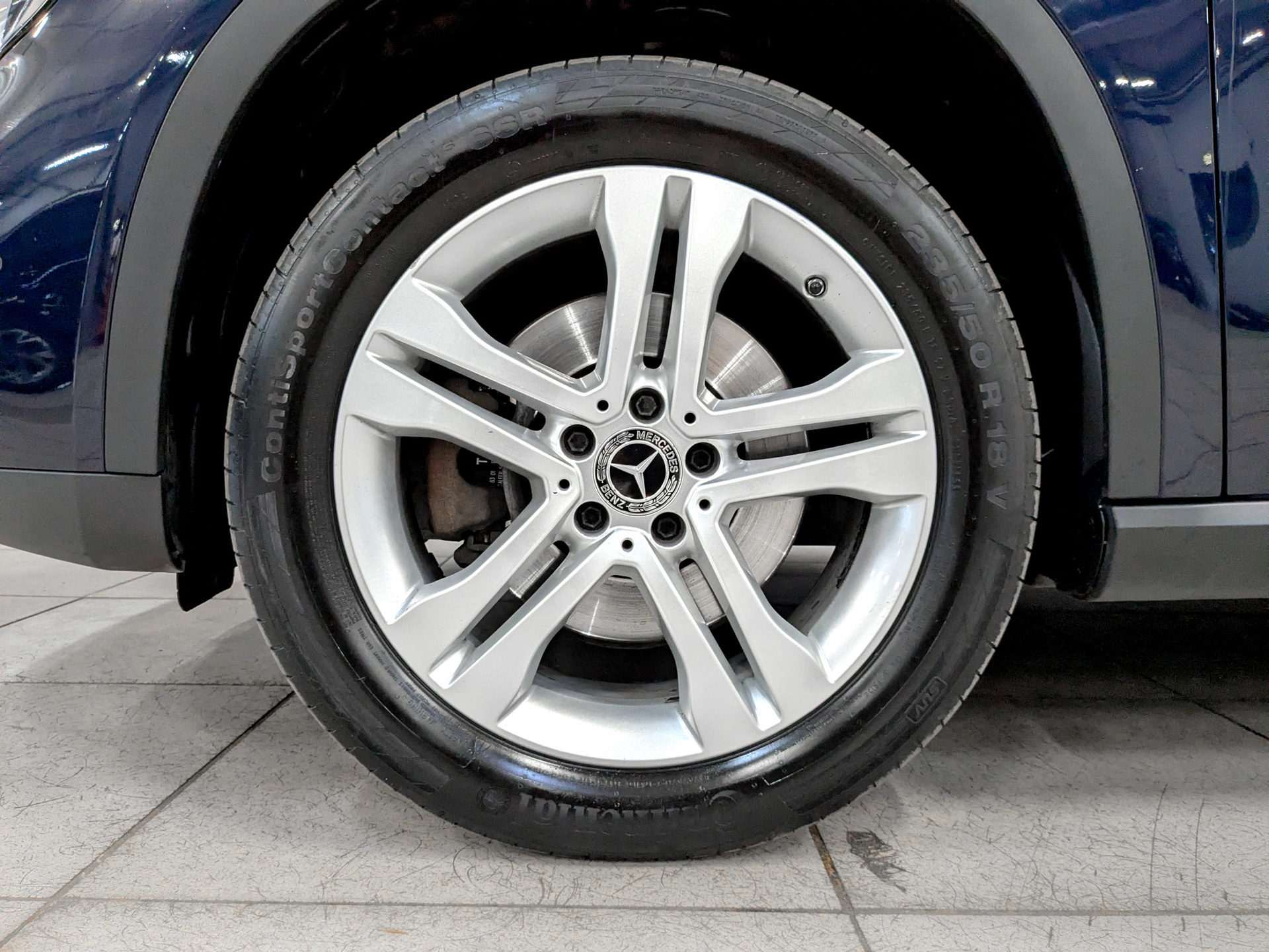 MERCEDES-BENZ GLA 2.00 (211 л.с), автомат, 2017, пробег 124 500 км