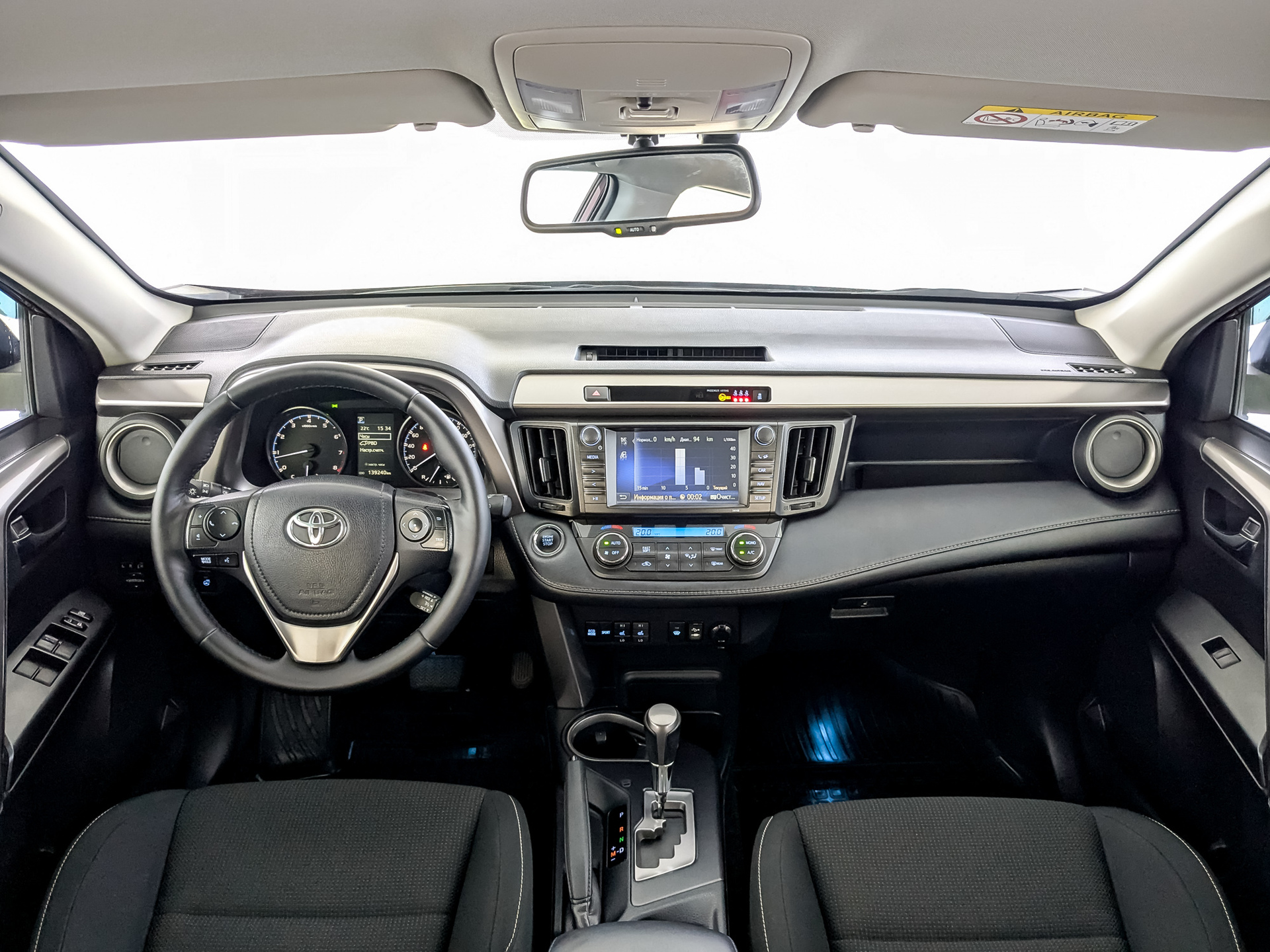 TOYOTA Rav-4 2.00 (146 л.с), автомат, 2019, пробег 139 234 км